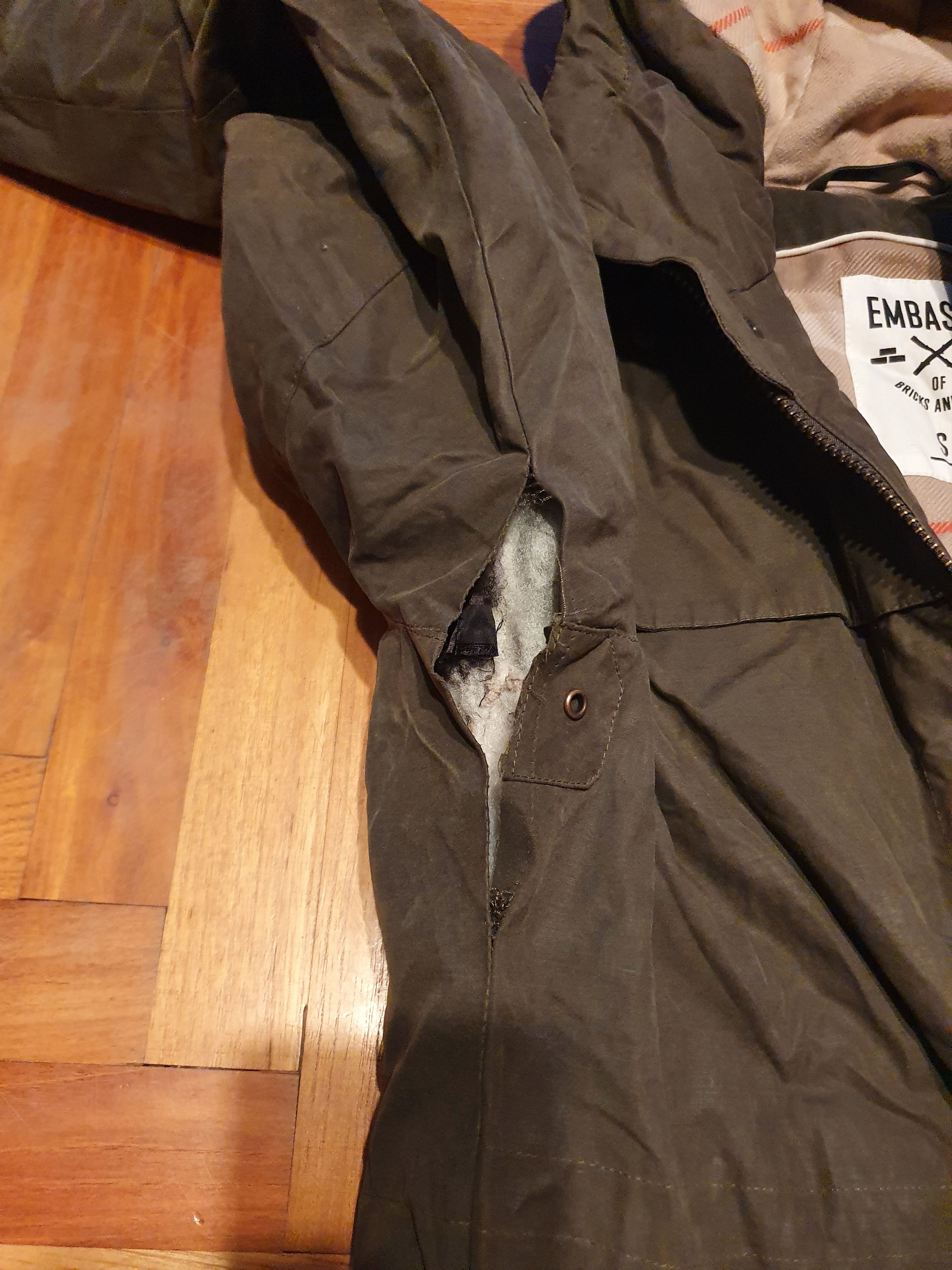 Designer Embassy Of Bricks and Logs Vtg SWAG parka,sz S Size US XS / EU 42 / 0 - 12 Thumbnail