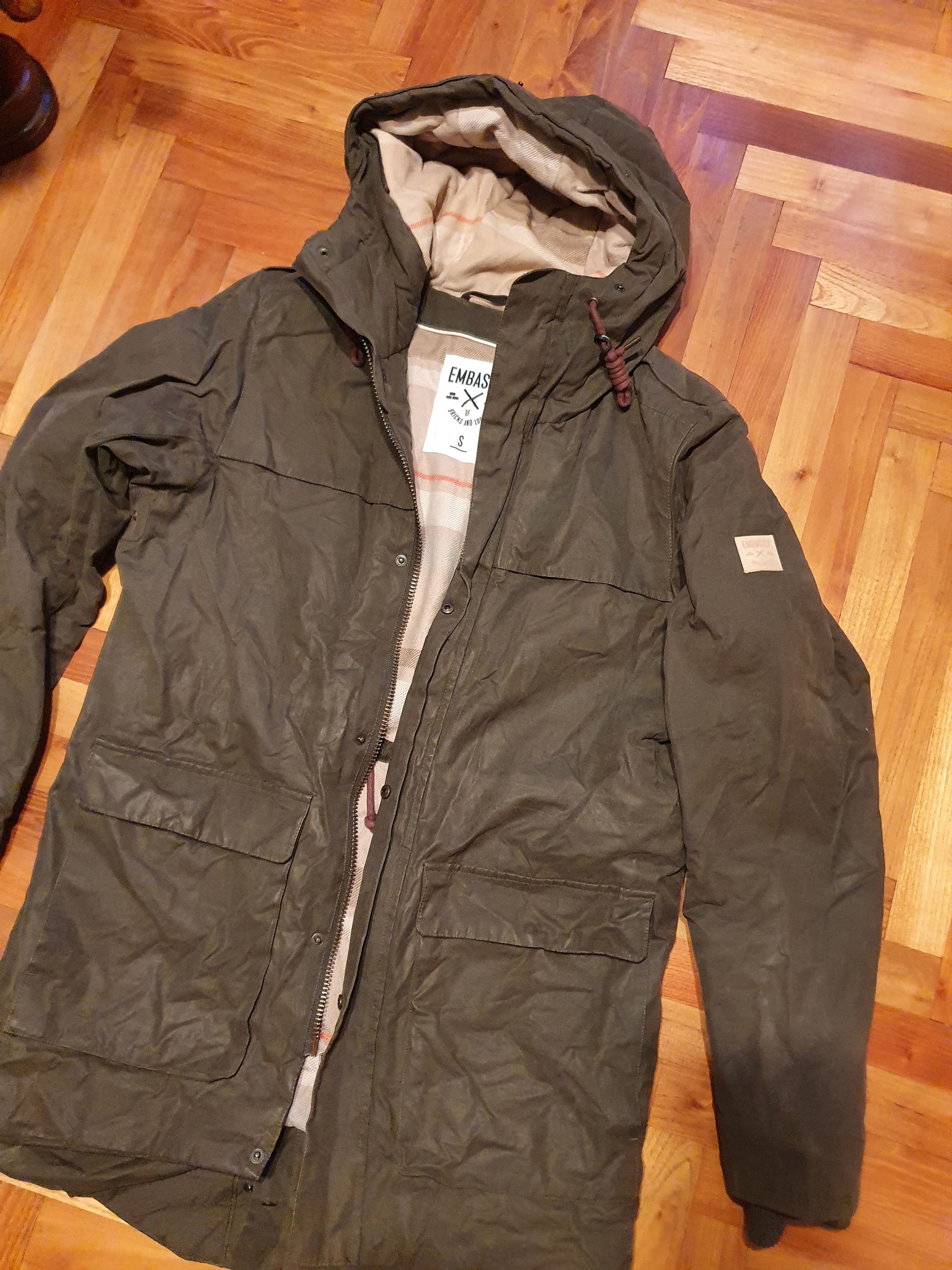 Designer Embassy Of Bricks and Logs Vtg SWAG parka,sz S Size US XS / EU 42 / 0 - 3 Thumbnail