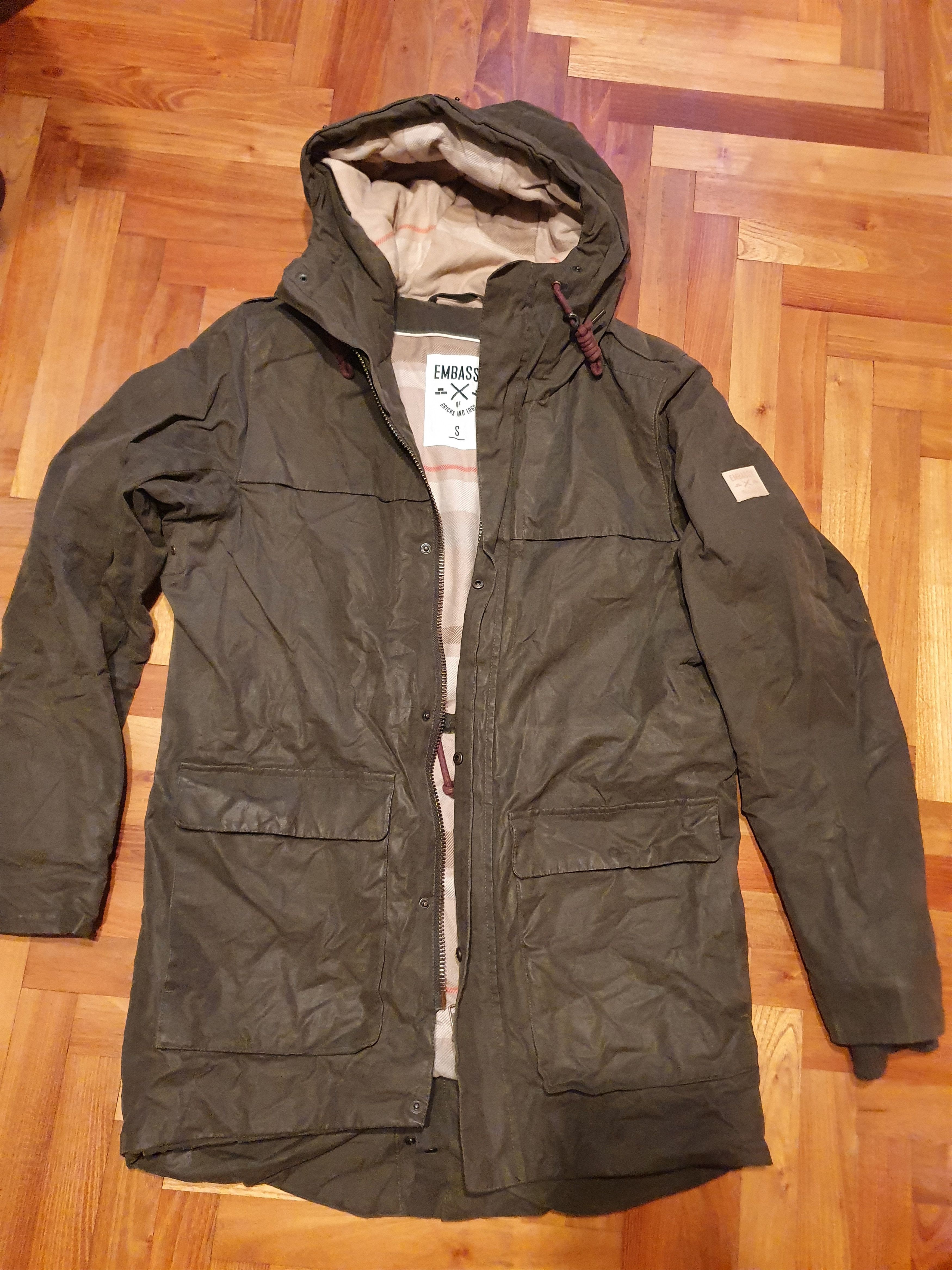 Designer Embassy Of Bricks and Logs Vtg SWAG parka,sz S Size US XS / EU 42 / 0 - 2 Thumbnail