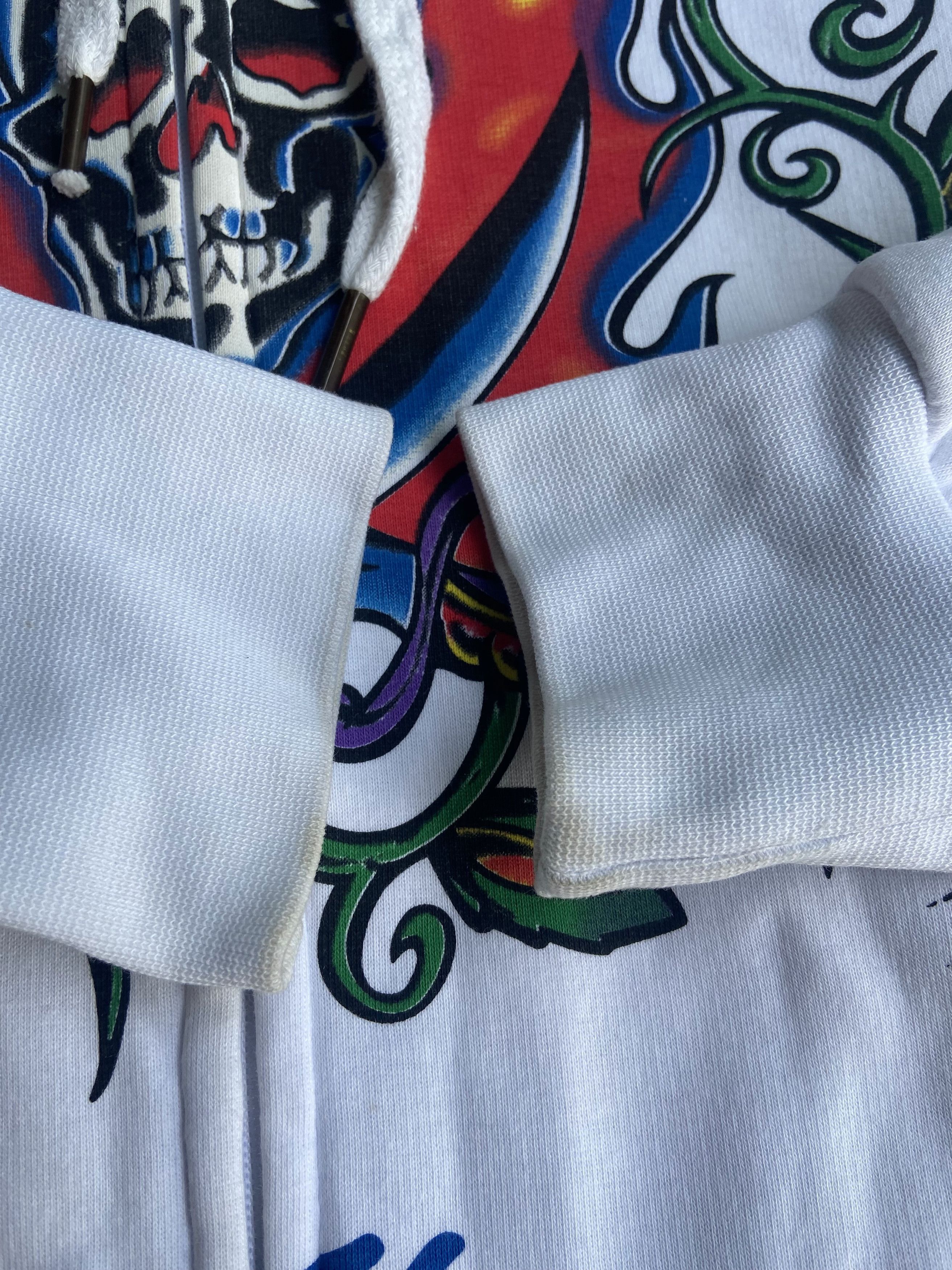 Christian Audigier Vintage Ed Hardy Zip Up Hoodie Size US L / EU 52-54 / 3 - 11 Thumbnail