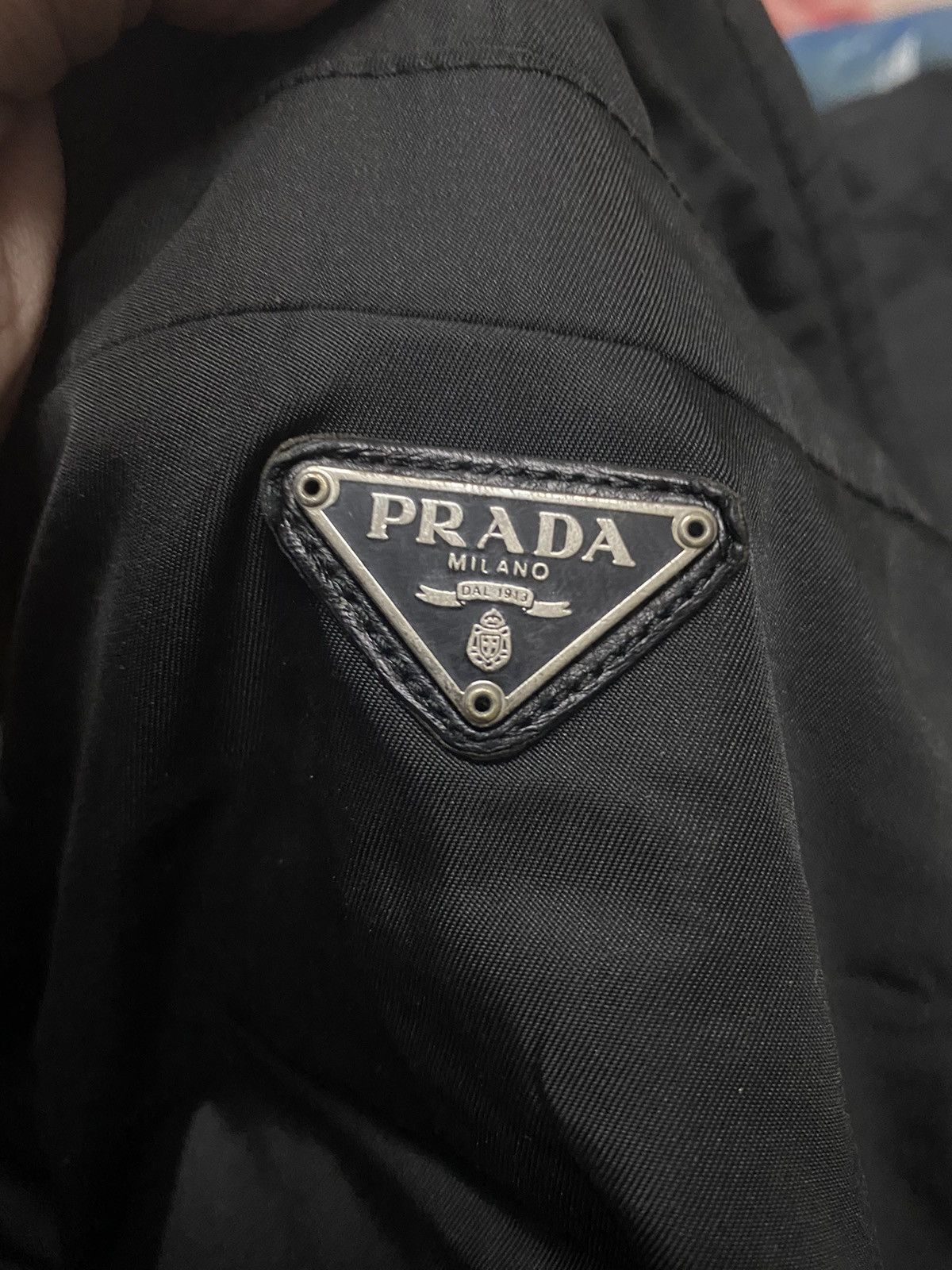 Prada Prada Long Nylon Jacket Black Fashion Design Size US S / EU 44-46 / 1 - 18 Thumbnail