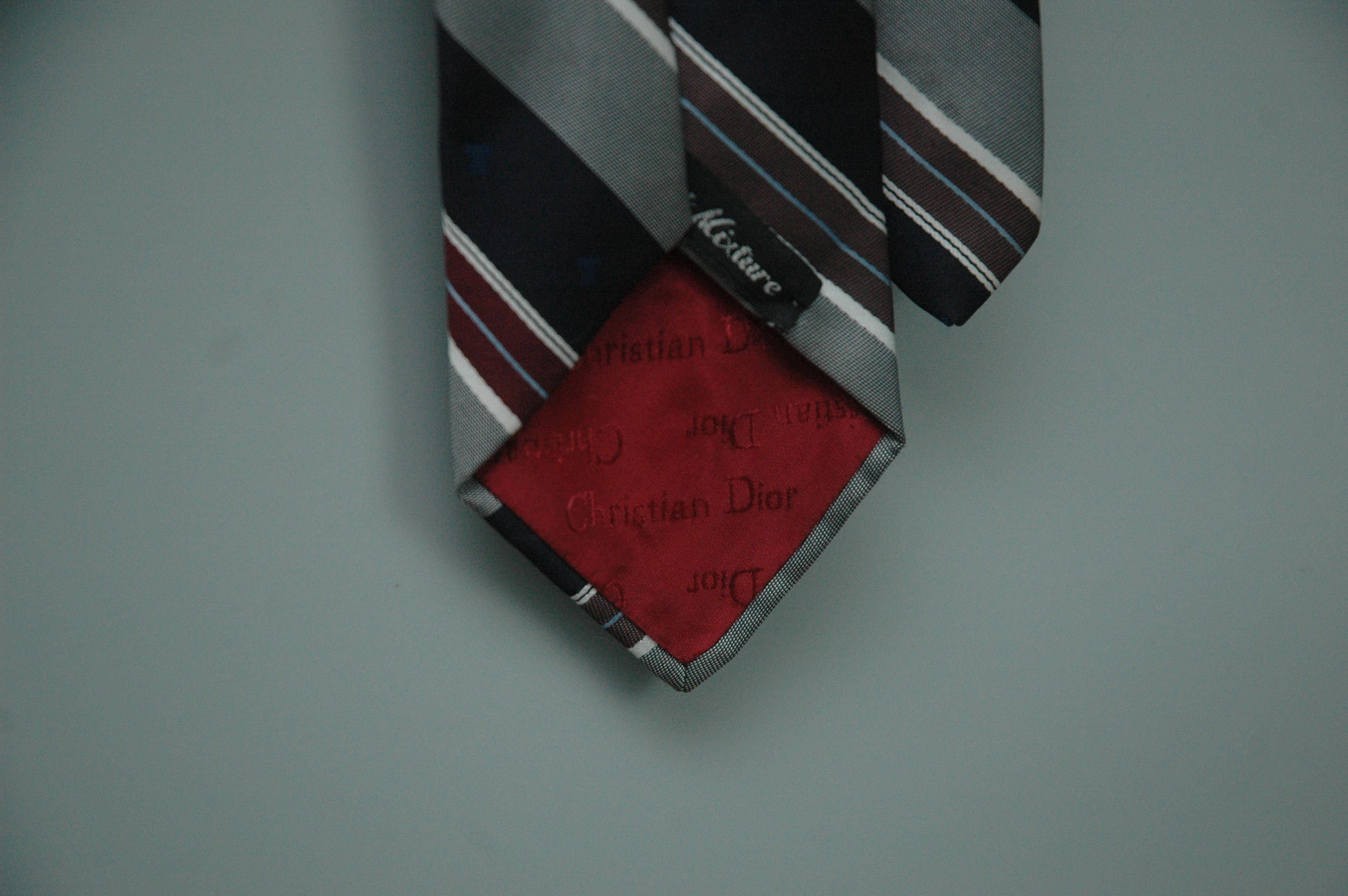 Christian Dior Monsieur Christian Dior Monsieur Silk Tie Luxury Size ONE SIZE - 6 Thumbnail