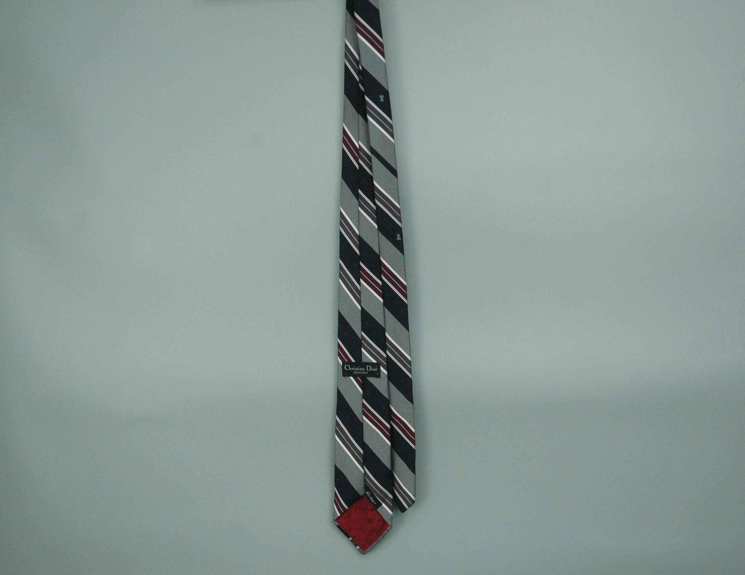 Christian Dior Monsieur Christian Dior Monsieur Silk Tie Luxury Size ONE SIZE - 3 Thumbnail