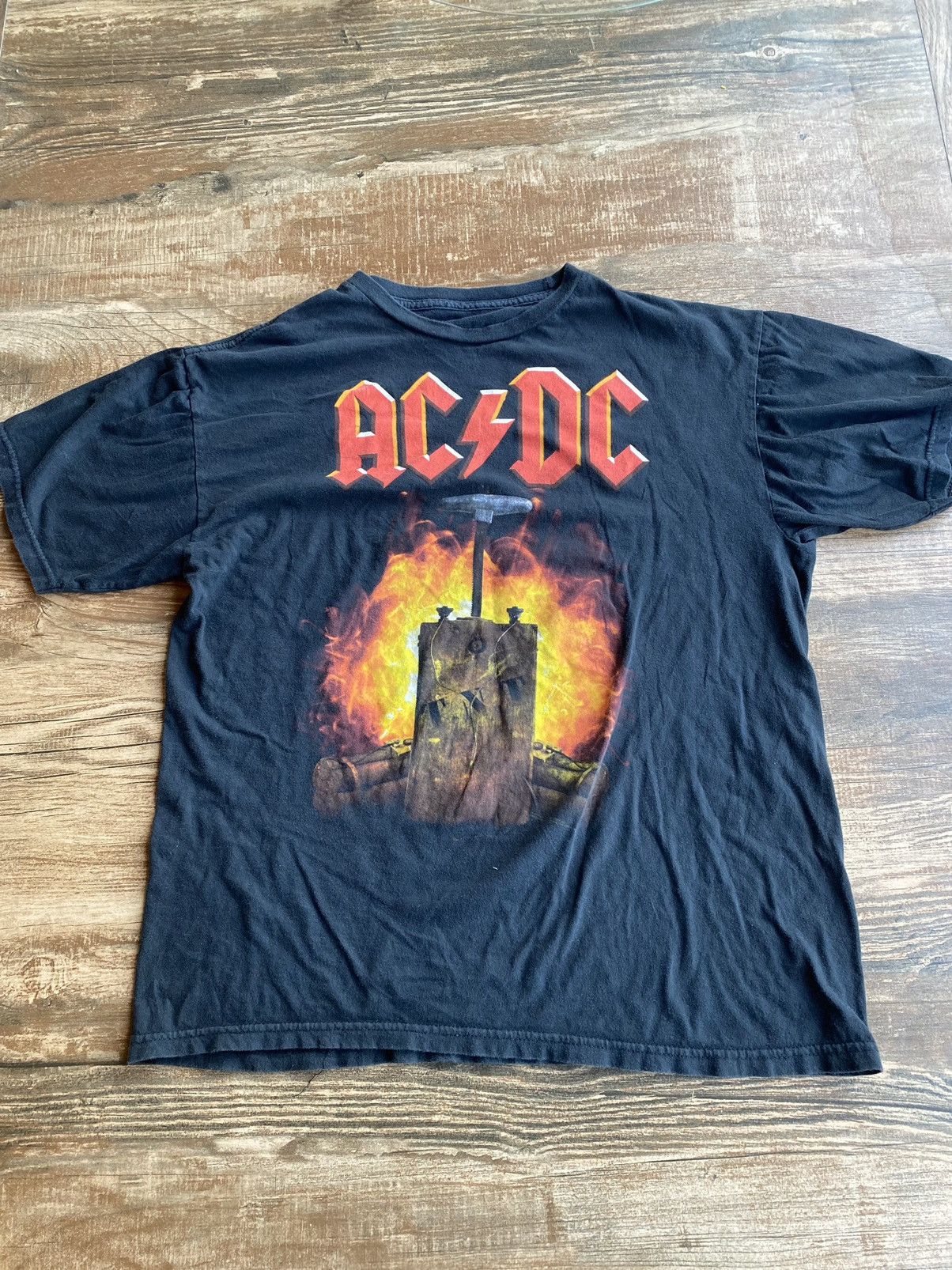 Ac/Dc × Band Tees × Vintage Vintage AC/DC shirt | Grailed
