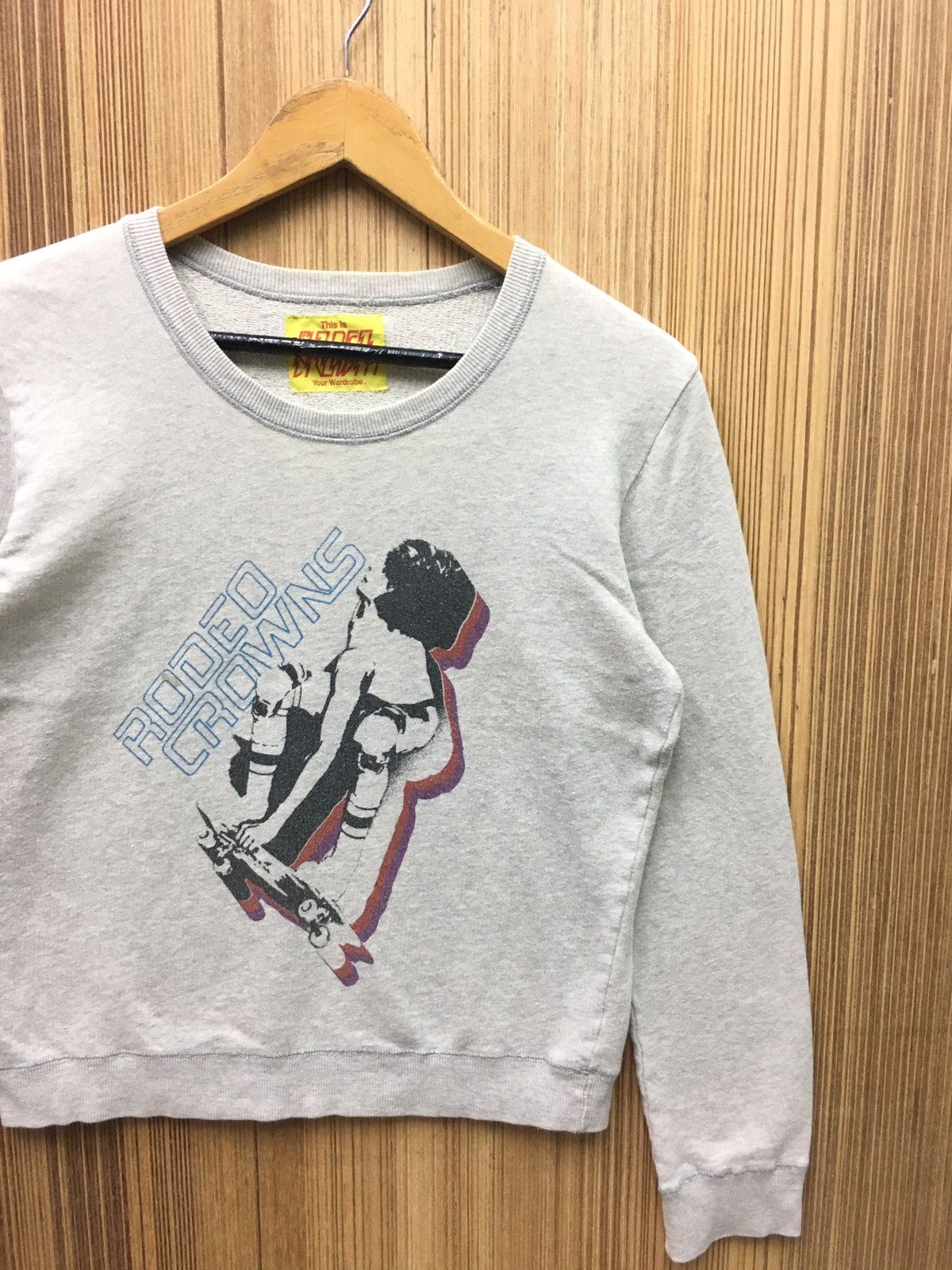 Japanese Brand Vintage Rodeo Crown Skate Sweatshirt Size US XS / EU 42 / 0 - 4 Thumbnail
