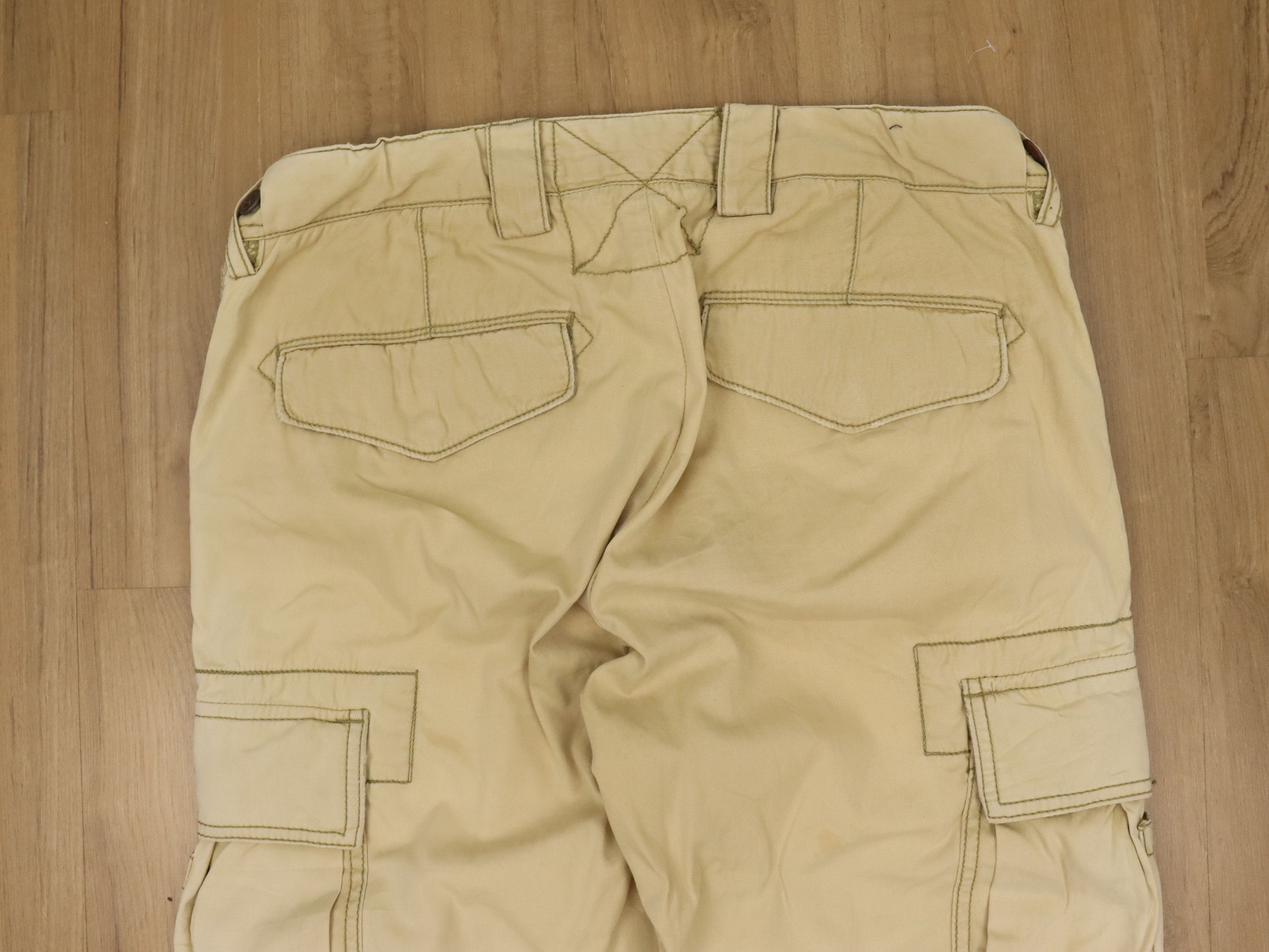 Polo Ralph Lauren × Ralph Lauren PRL Cargo Light Cream Pant Size US 31 - 6 Thumbnail