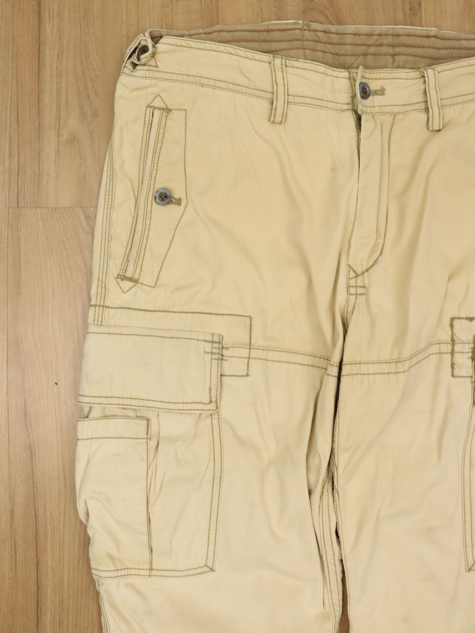 Polo Ralph Lauren × Ralph Lauren PRL Cargo Light Cream Pant Size US 31 - 4 Thumbnail