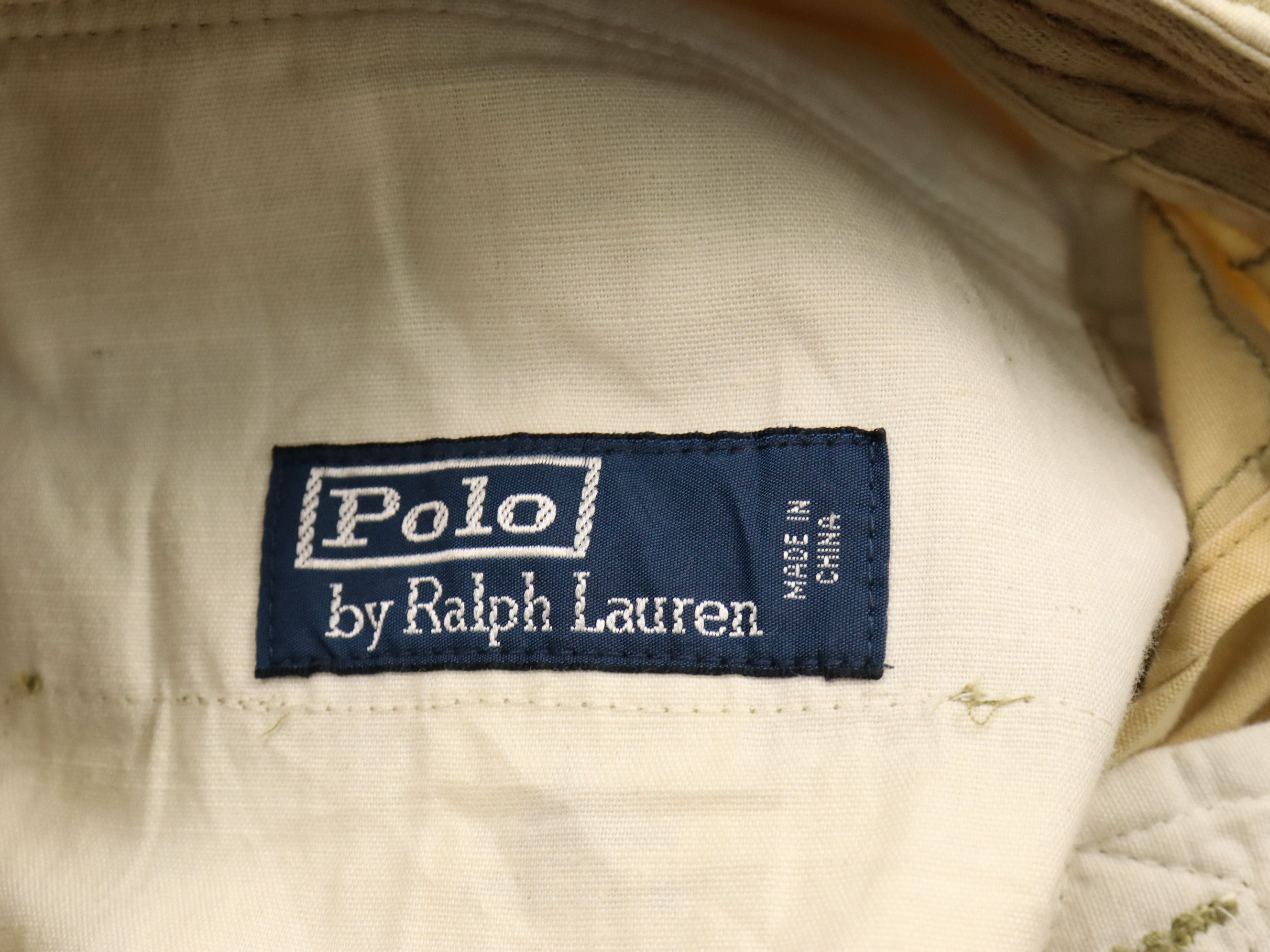 Polo Ralph Lauren × Ralph Lauren PRL Cargo Light Cream Pant Size US 31 - 19 Thumbnail