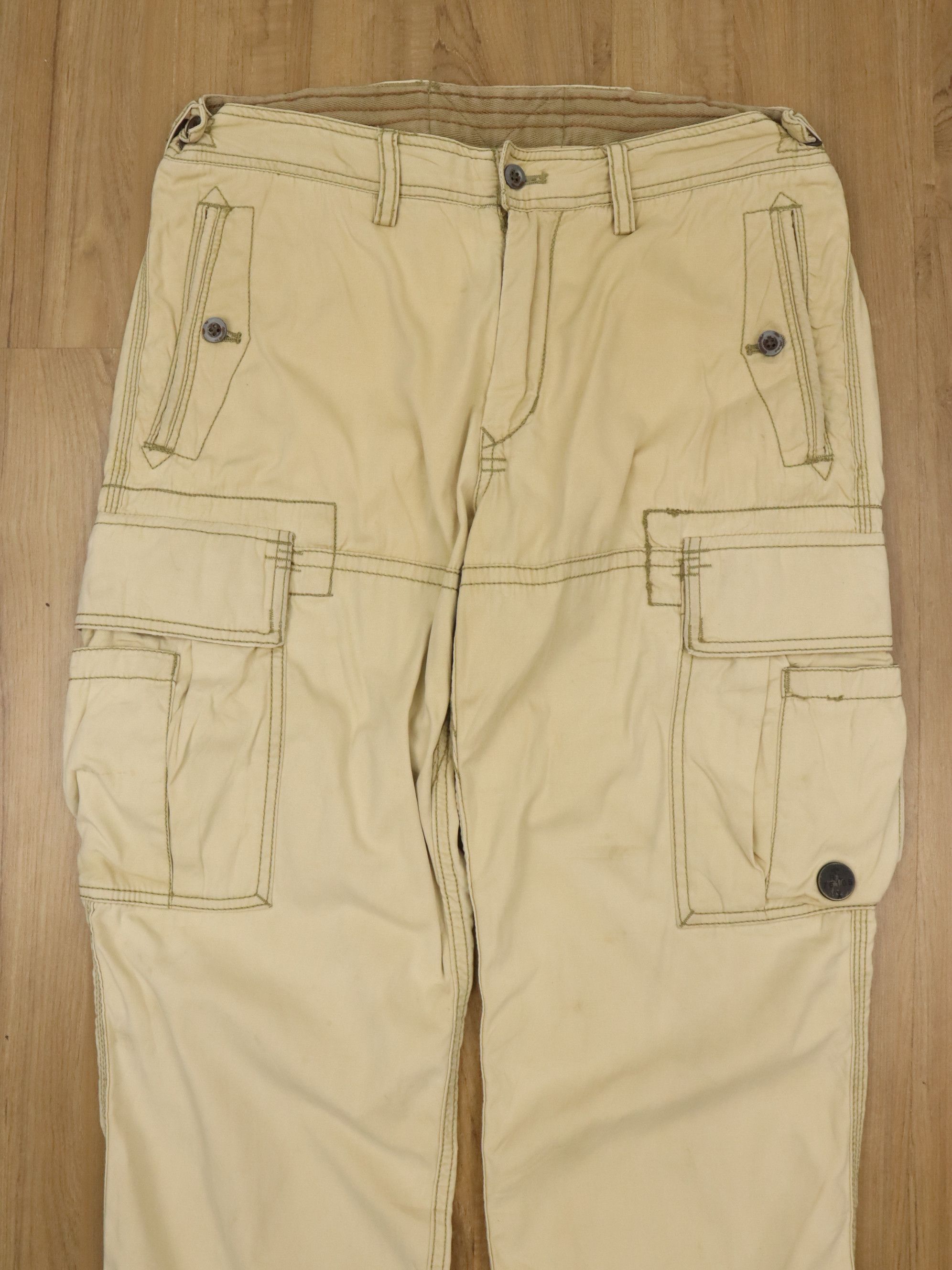 Polo Ralph Lauren × Ralph Lauren PRL Cargo Light Cream Pant Size US 31 - 3 Thumbnail