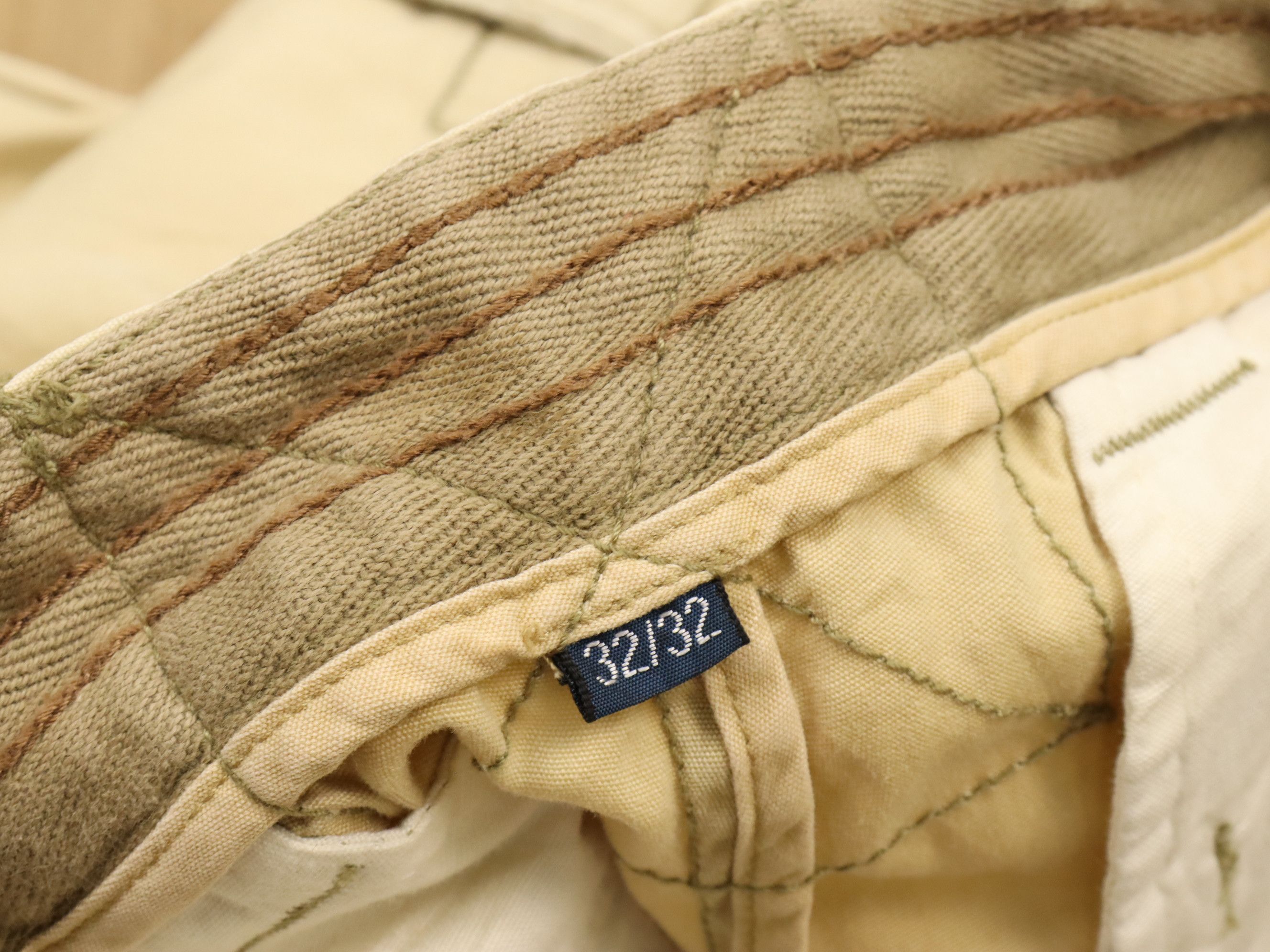 Polo Ralph Lauren × Ralph Lauren PRL Cargo Light Cream Pant Size US 31 - 18 Thumbnail