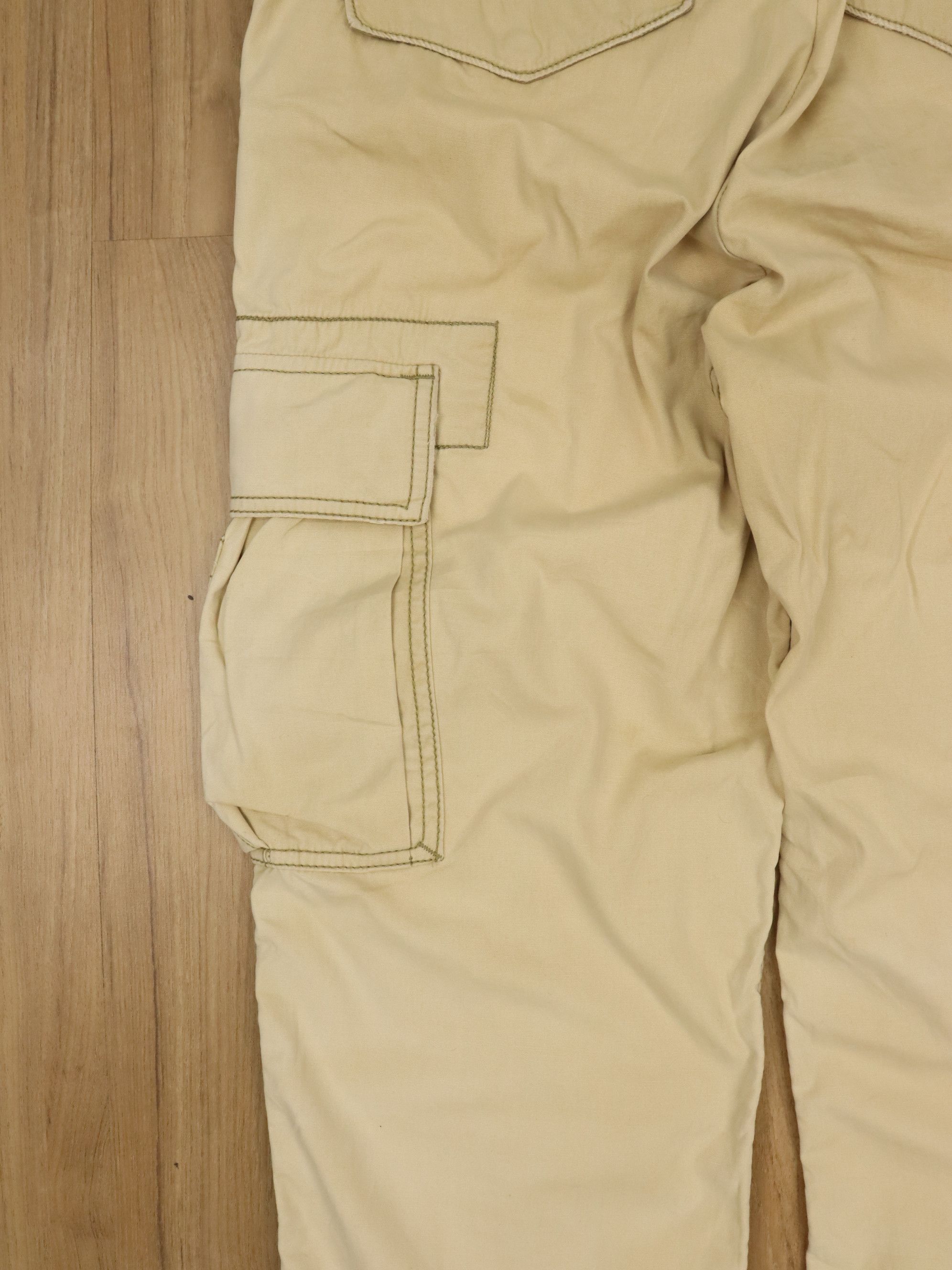 Polo Ralph Lauren × Ralph Lauren PRL Cargo Light Cream Pant Size US 31 - 12 Thumbnail