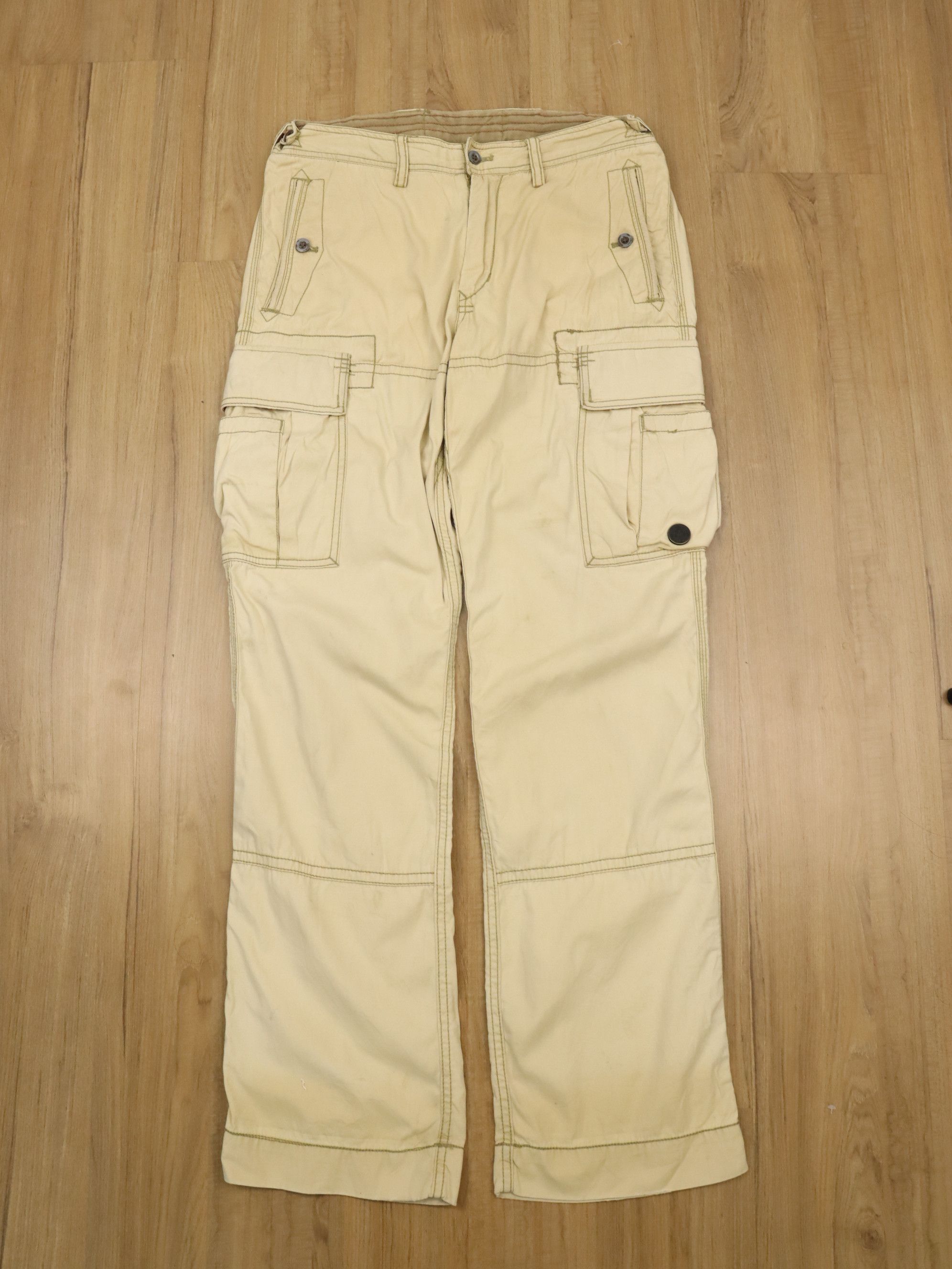 Polo Ralph Lauren × Ralph Lauren PRL Cargo Light Cream Pant Size US 31 - 7 Thumbnail