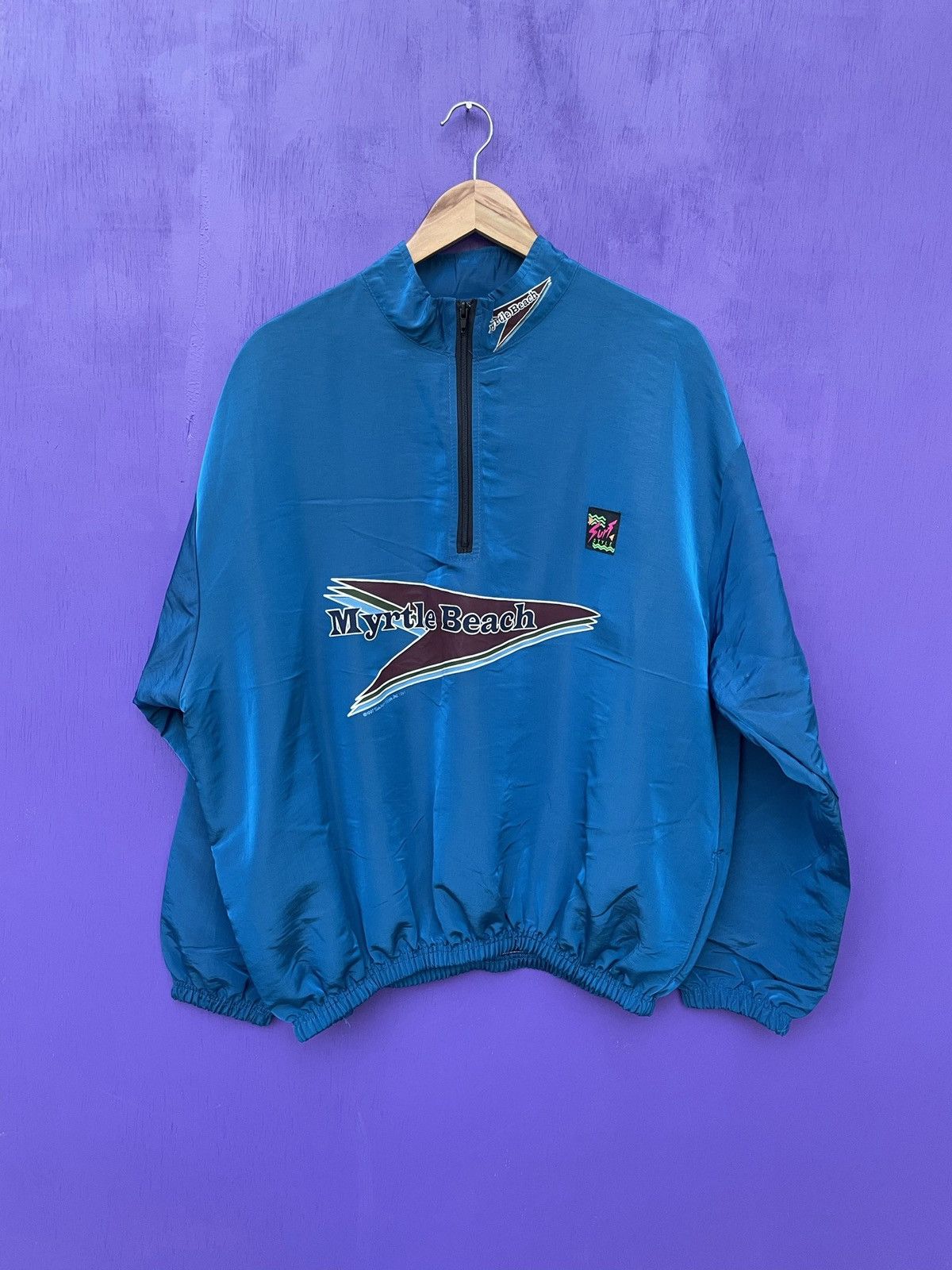 Vintage Myrtle Beach Surf style windbreaker