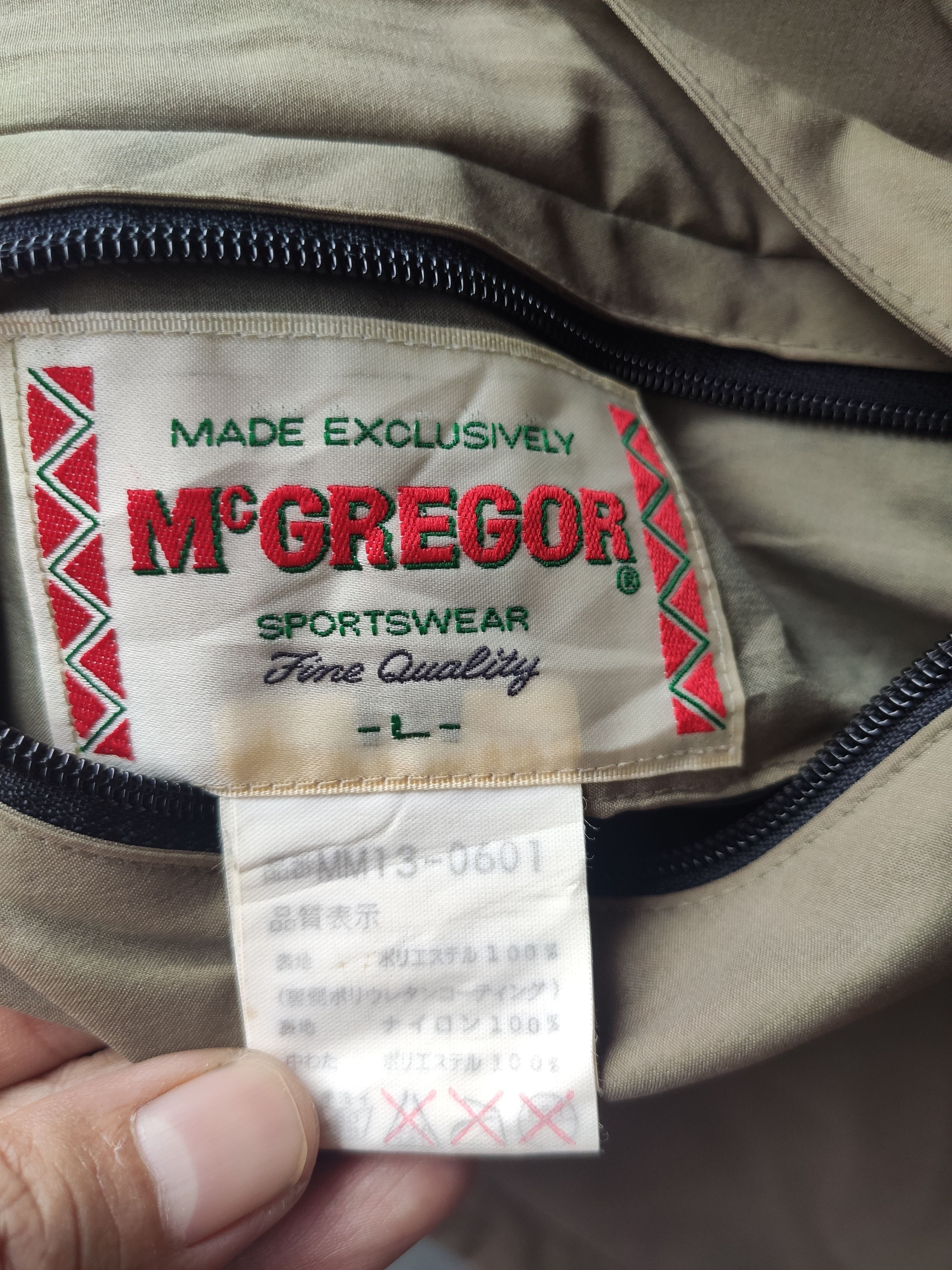 McGregor × Vintage Vintage Mc Gregor Jacket riversable Size US L / EU 52-54 / 3 - 5 Thumbnail
