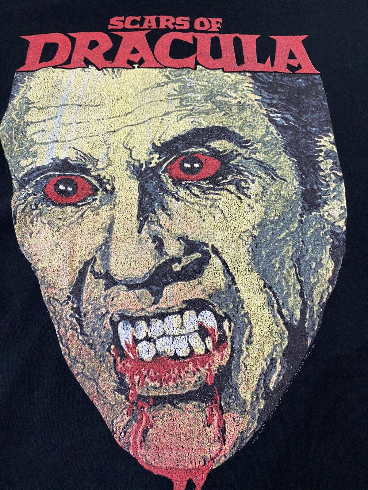 Expert Horror Scars Of Dracula horror movie film shirt Size US XL / EU 56 / 4 - 5 Thumbnail