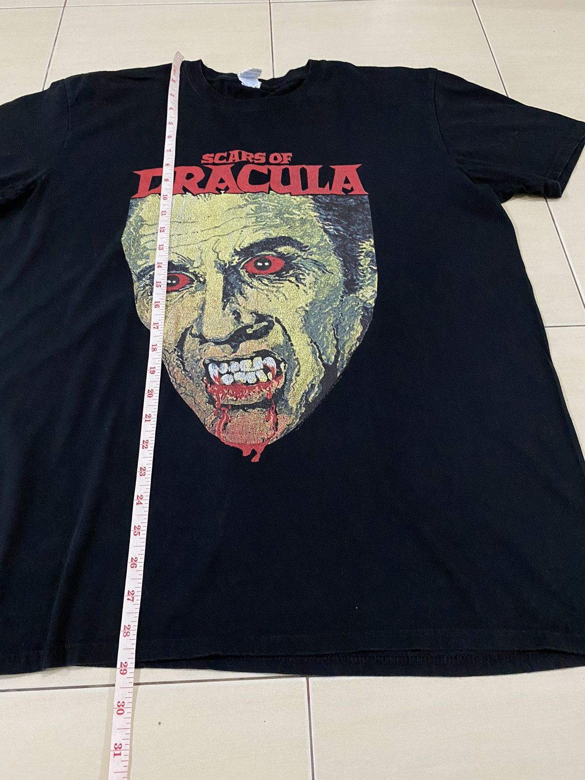 Expert Horror Scars Of Dracula horror movie film shirt Size US XL / EU 56 / 4 - 13 Thumbnail