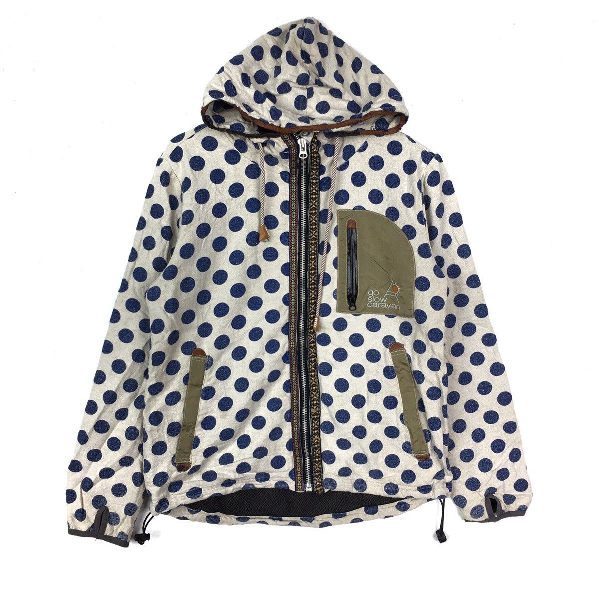 go slow caravan GO SLOW CARAVAN Japanese Outdoor Hoodie Sweater Jacket Size US M / EU 48-50 / 2 - 1 Thumbnail