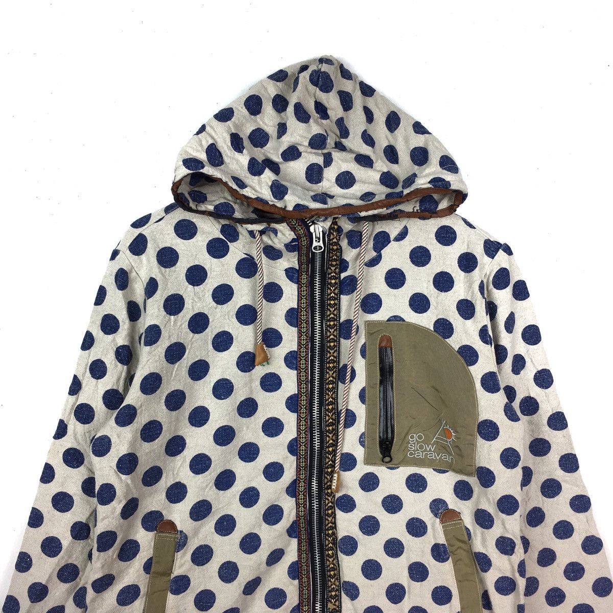go slow caravan GO SLOW CARAVAN Japanese Outdoor Hoodie Sweater Jacket Size US M / EU 48-50 / 2 - 4 Thumbnail