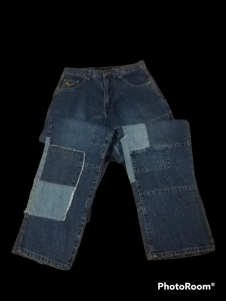 💥Rare Design💥 Japanese Brand Street Cut Patchwork Pants