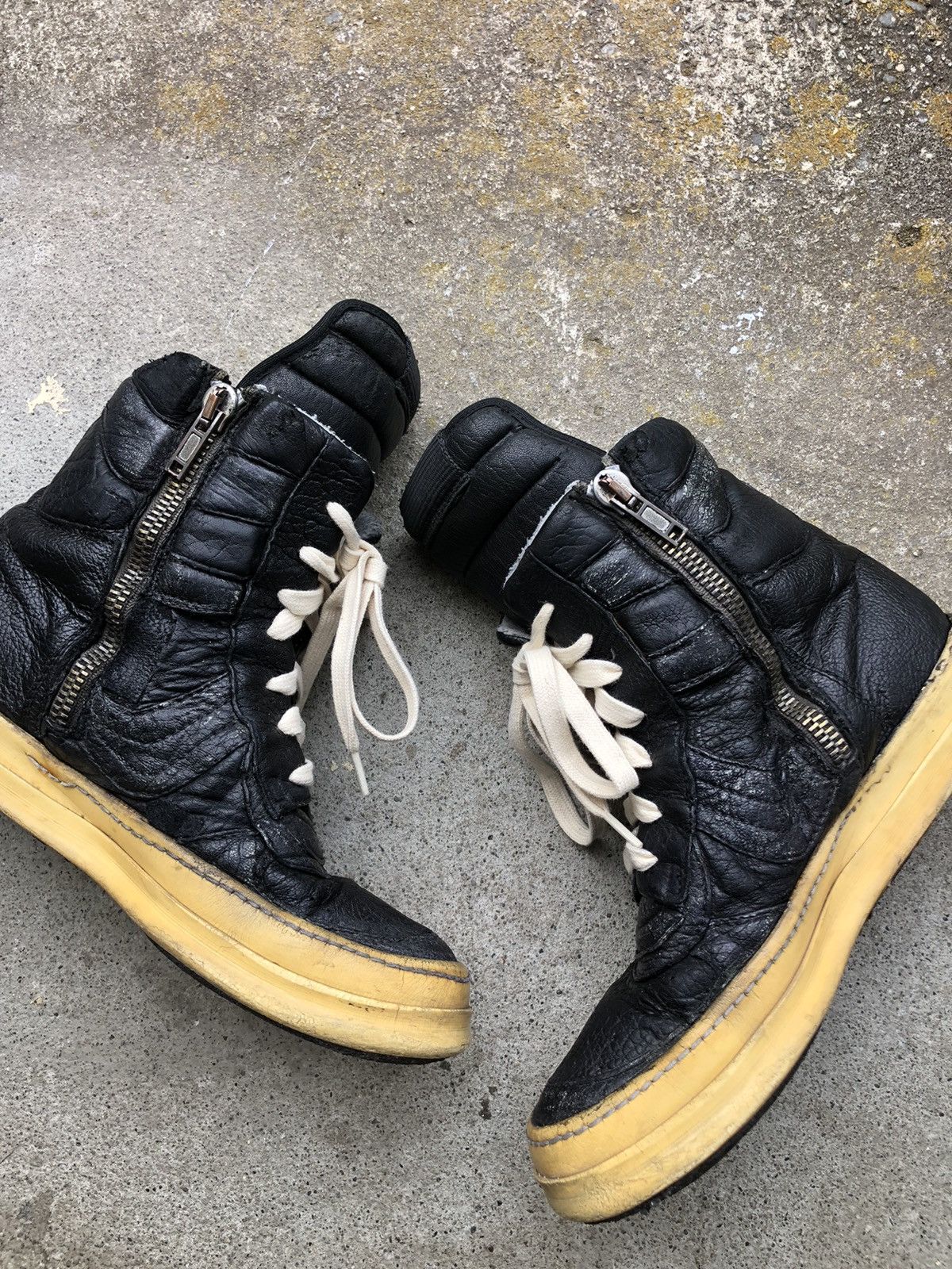 Rick Owens Rick Owens Dustulator Dunks fw06 Pigskin shearling no size Size US 8 / EU 41 - 4 Thumbnail