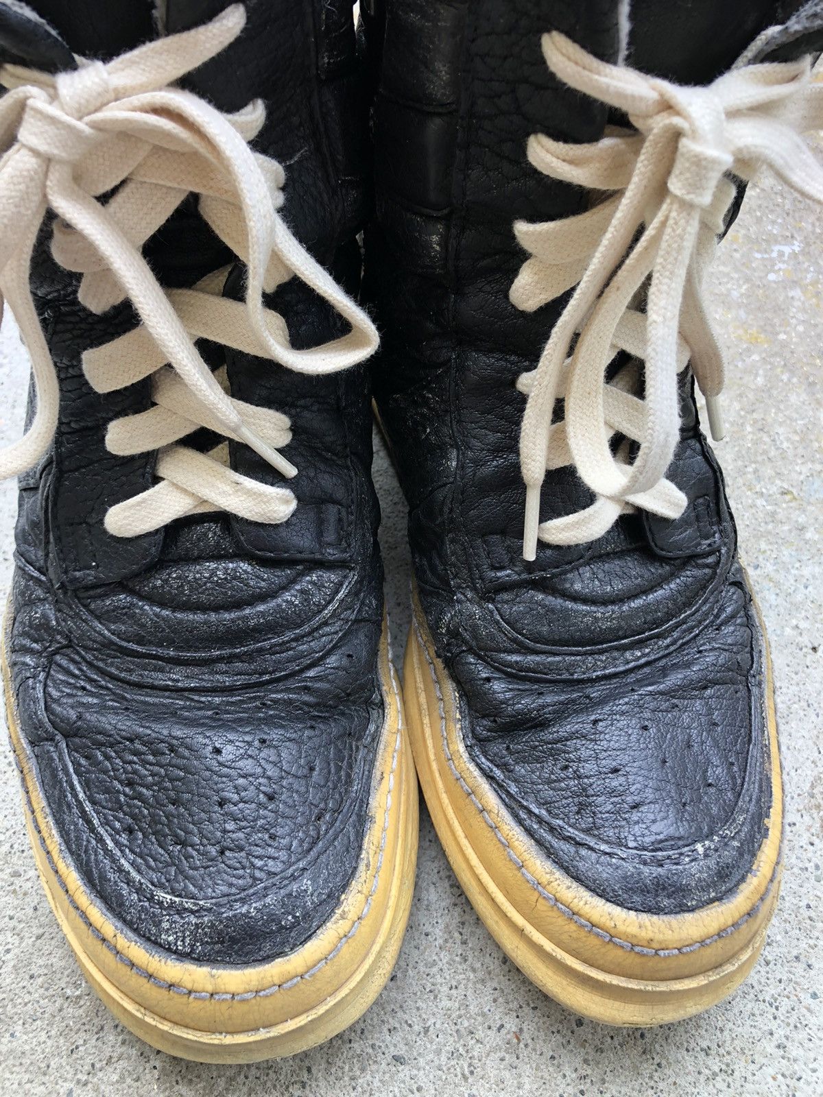 Rick Owens Rick Owens Dustulator Dunks fw06 Pigskin shearling no size Size US 8 / EU 41 - 7 Thumbnail