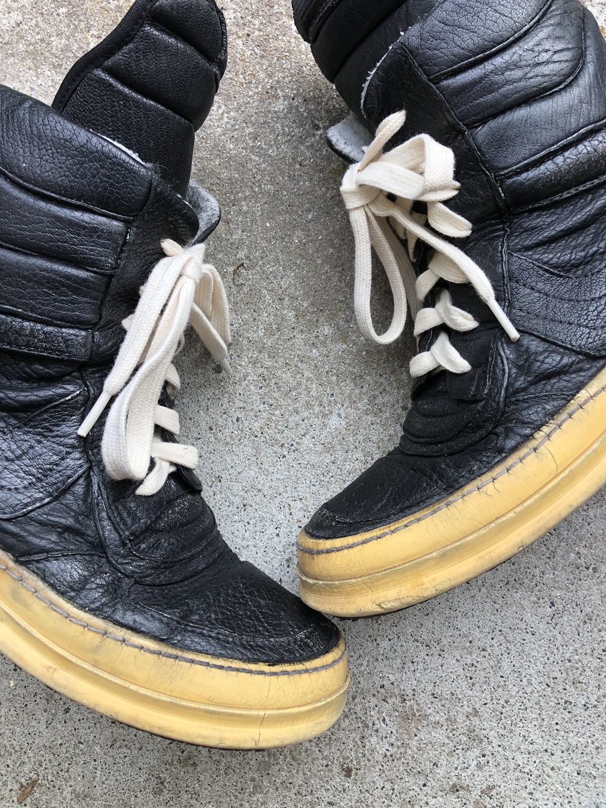 Rick Owens Rick Owens Dustulator Dunks fw06 Pigskin shearling no size Size US 8 / EU 41 - 3 Thumbnail