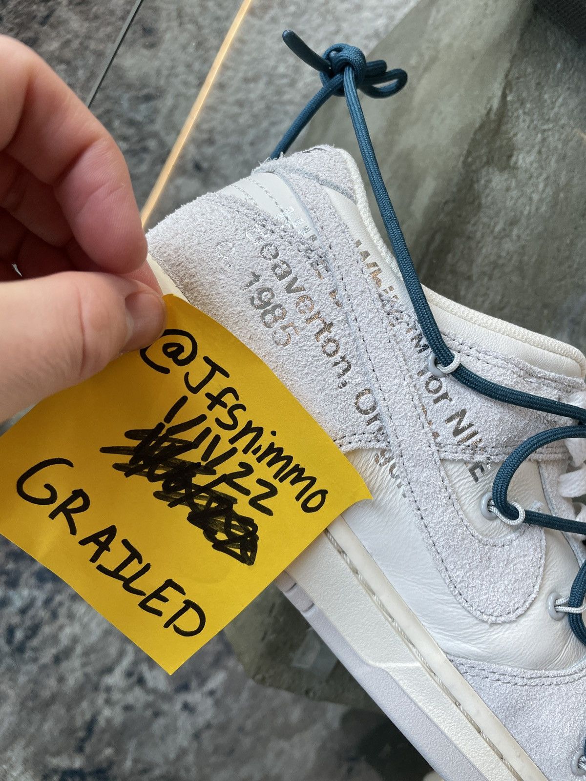 Off-White X Nike Dunk Low, Lot 16 of 50