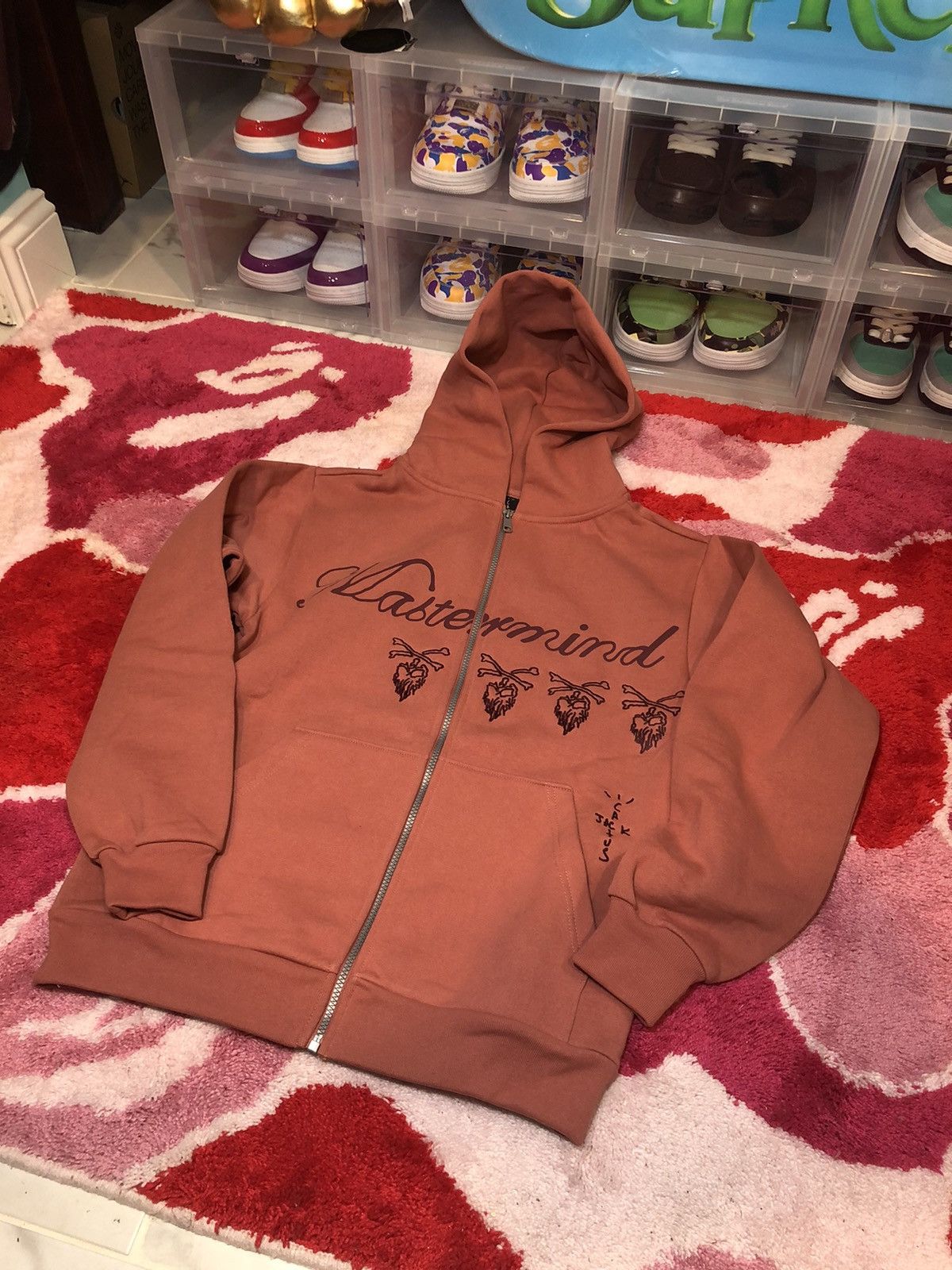 Mastermind Japan × Travis Scott Cactus Jack For Mastermind Skull Zip Up ...