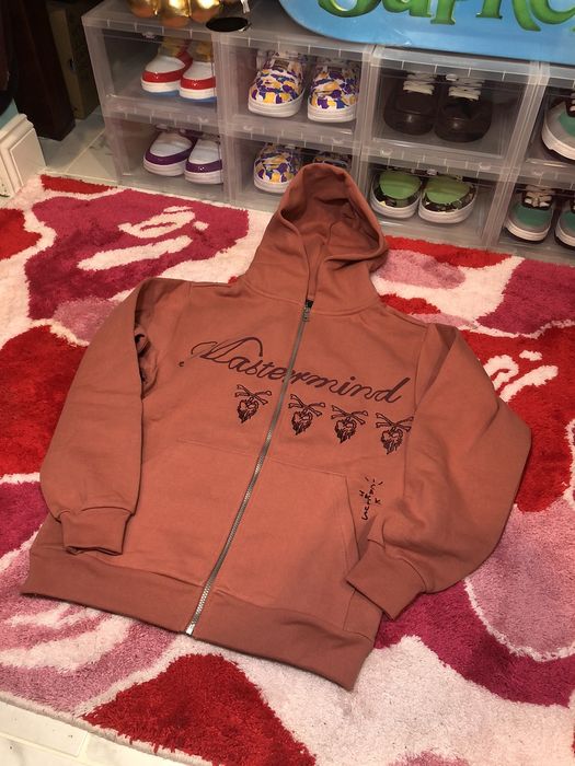 Travis Scott Cactus Jack For Mastermind Skull Zip Up Hoodie | Grailed