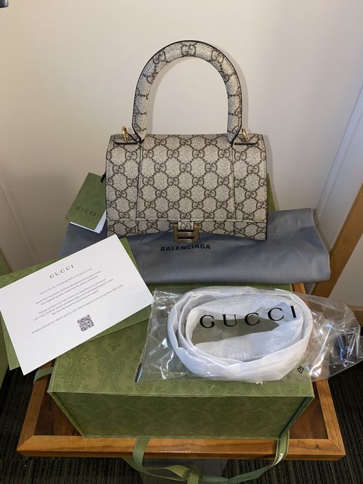 Gucci x Balenciaga The Hacker Project Small Hourglass Bag