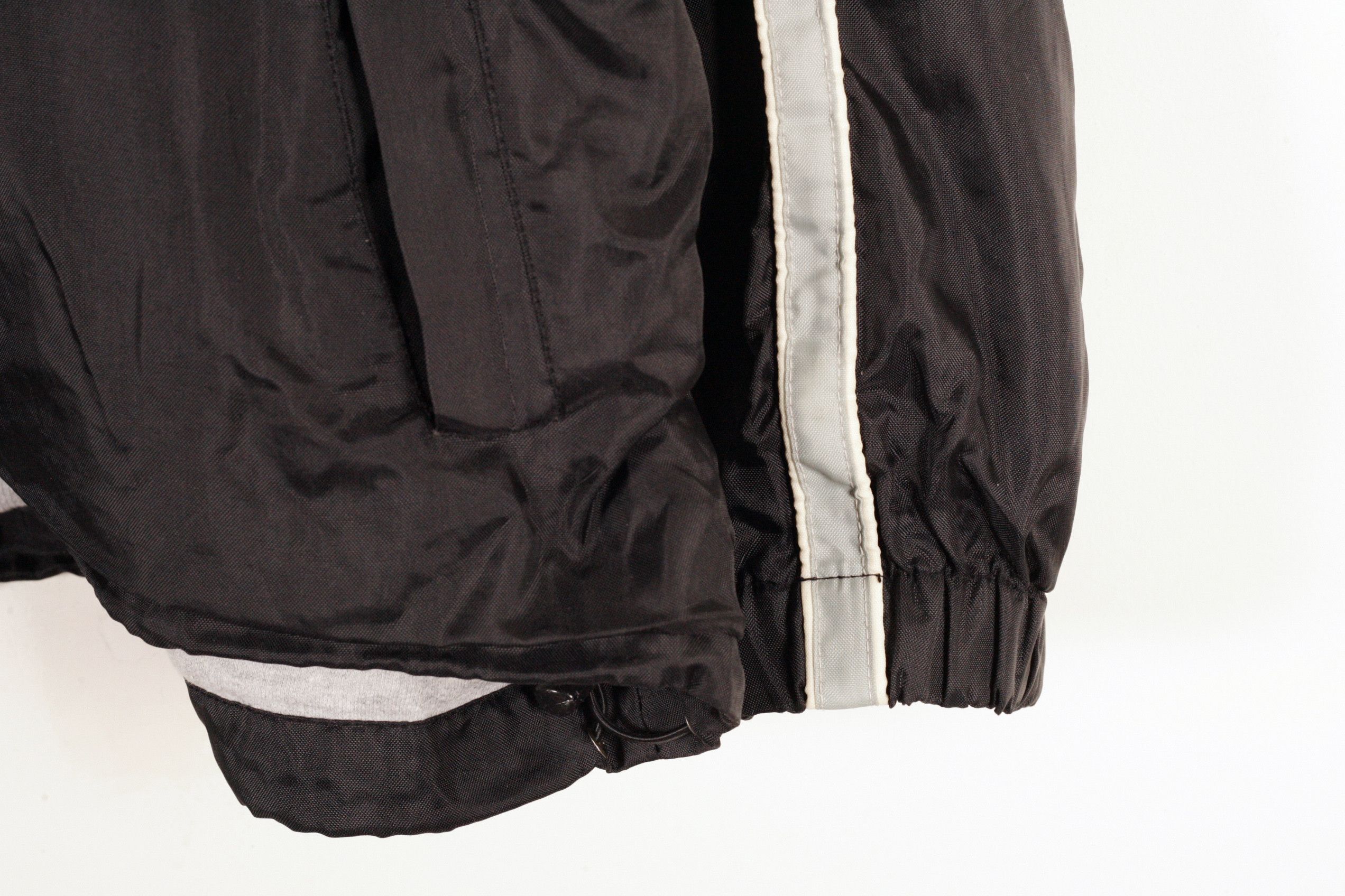 Steve And Barrys × Vintage Stripe Sleeve Nylon Pullover Jacket Hip Hop Streetwear 2XL Size US XXL / EU 58 / 5 - 4 Thumbnail