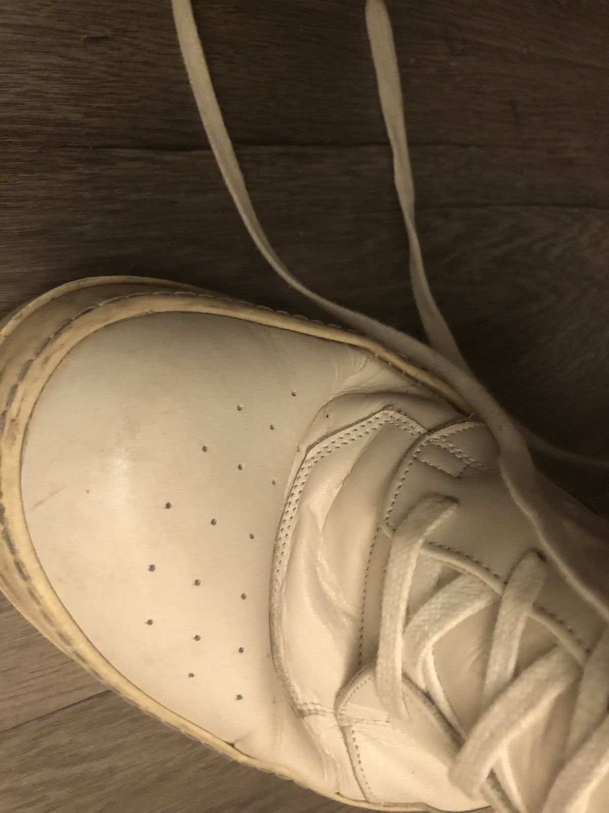 Rick Owens Milk Geobaskets Size US 9 / EU 42 - 11 Thumbnail