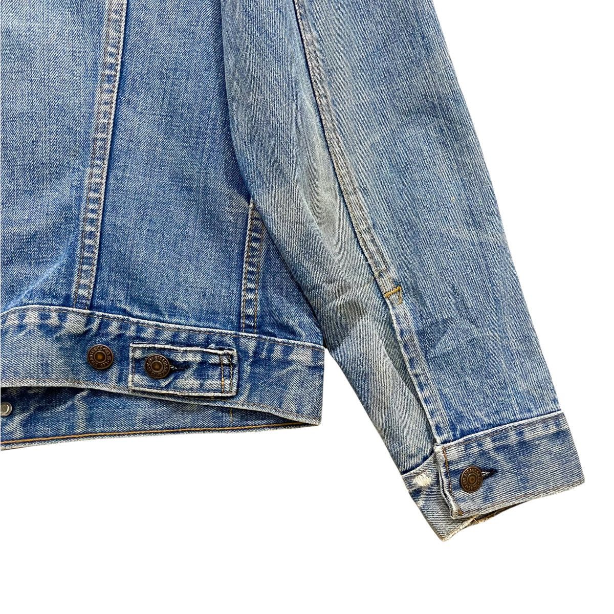 Levi's × Levi's Vintage Clothing Vintage!! Levis Strauss & Co Distressed Denim Jacket Size US M / EU 48-50 / 2 - 10 Thumbnail