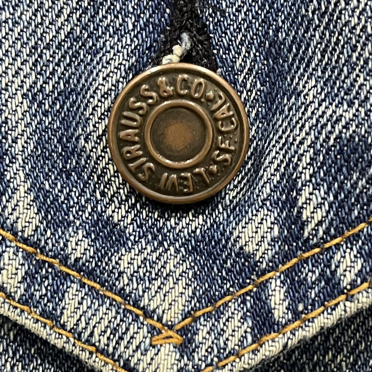 Levi's × Levi's Vintage Clothing Vintage!! Levis Strauss & Co Distressed Denim Jacket Size US M / EU 48-50 / 2 - 18 Thumbnail
