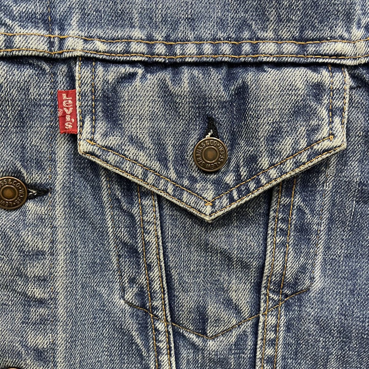 Levi's × Levi's Vintage Clothing Vintage!! Levis Strauss & Co Distressed Denim Jacket Size US M / EU 48-50 / 2 - 17 Thumbnail