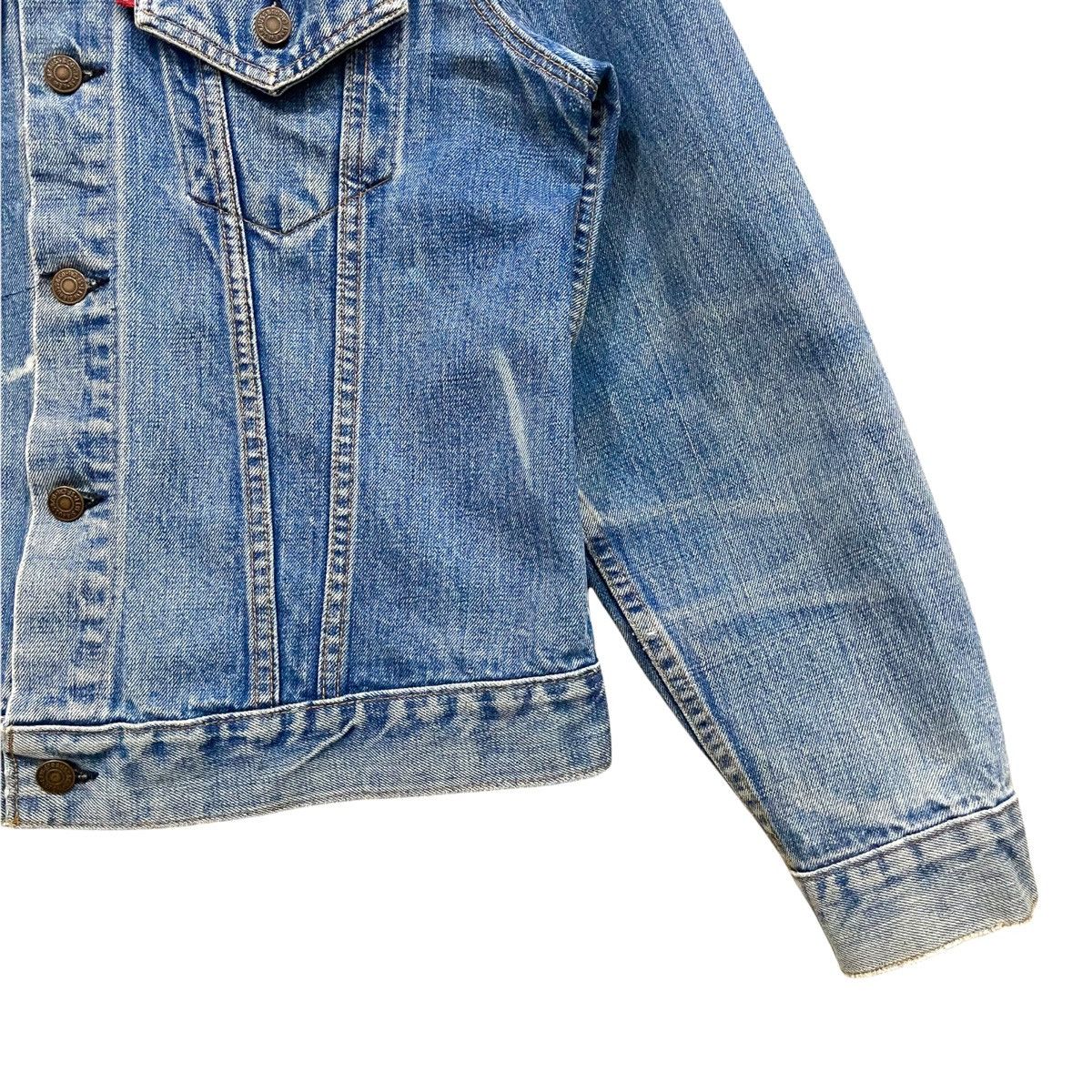 Levi's × Levi's Vintage Clothing Vintage!! Levis Strauss & Co Distressed Denim Jacket Size US M / EU 48-50 / 2 - 5 Thumbnail