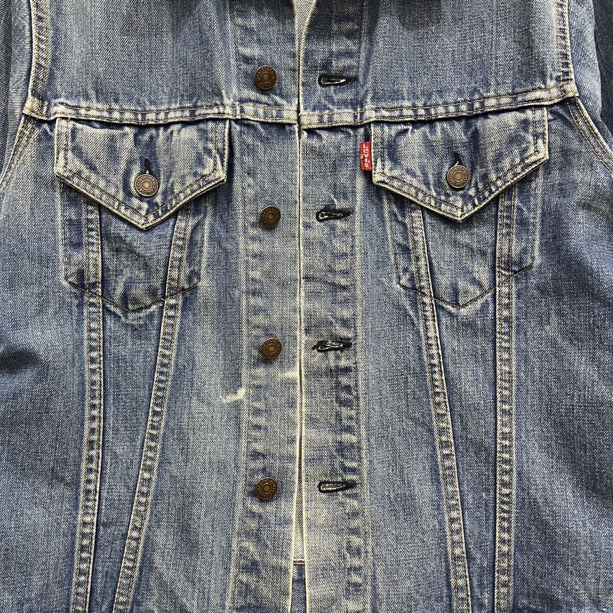 Levi's × Levi's Vintage Clothing Vintage!! Levis Strauss & Co Distressed Denim Jacket Size US M / EU 48-50 / 2 - 15 Thumbnail