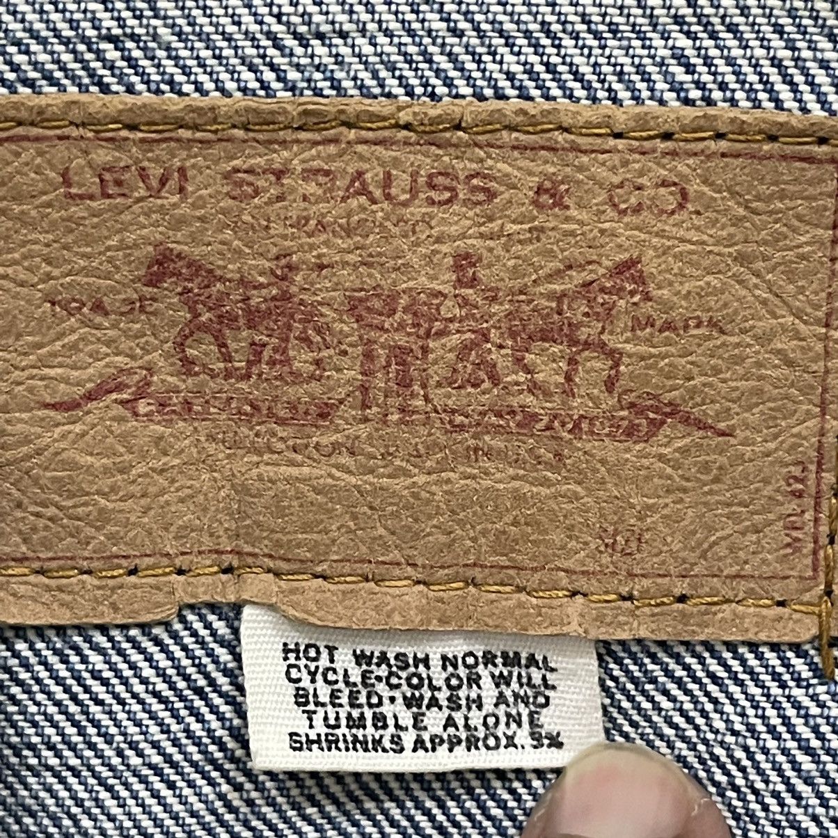 Levi's × Levi's Vintage Clothing Vintage!! Levis Strauss & Co Distressed Denim Jacket Size US M / EU 48-50 / 2 - 16 Thumbnail