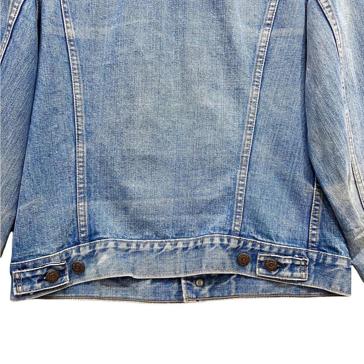 Levi's × Levi's Vintage Clothing Vintage!! Levis Strauss & Co Distressed Denim Jacket Size US M / EU 48-50 / 2 - 12 Thumbnail