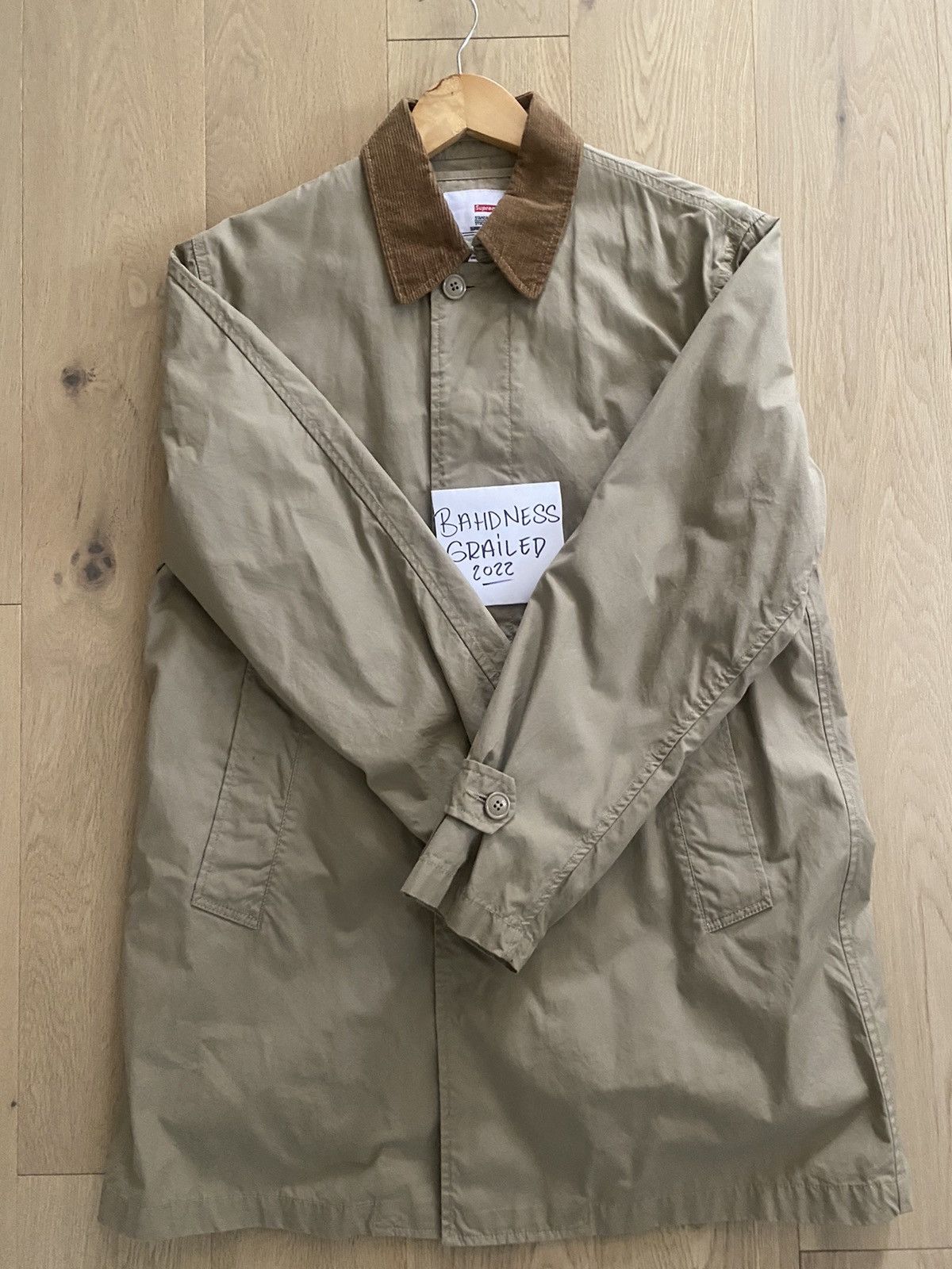 SUPREME Leopard Lind Trenchcoat 11AW L Supreme Leopard Jacket