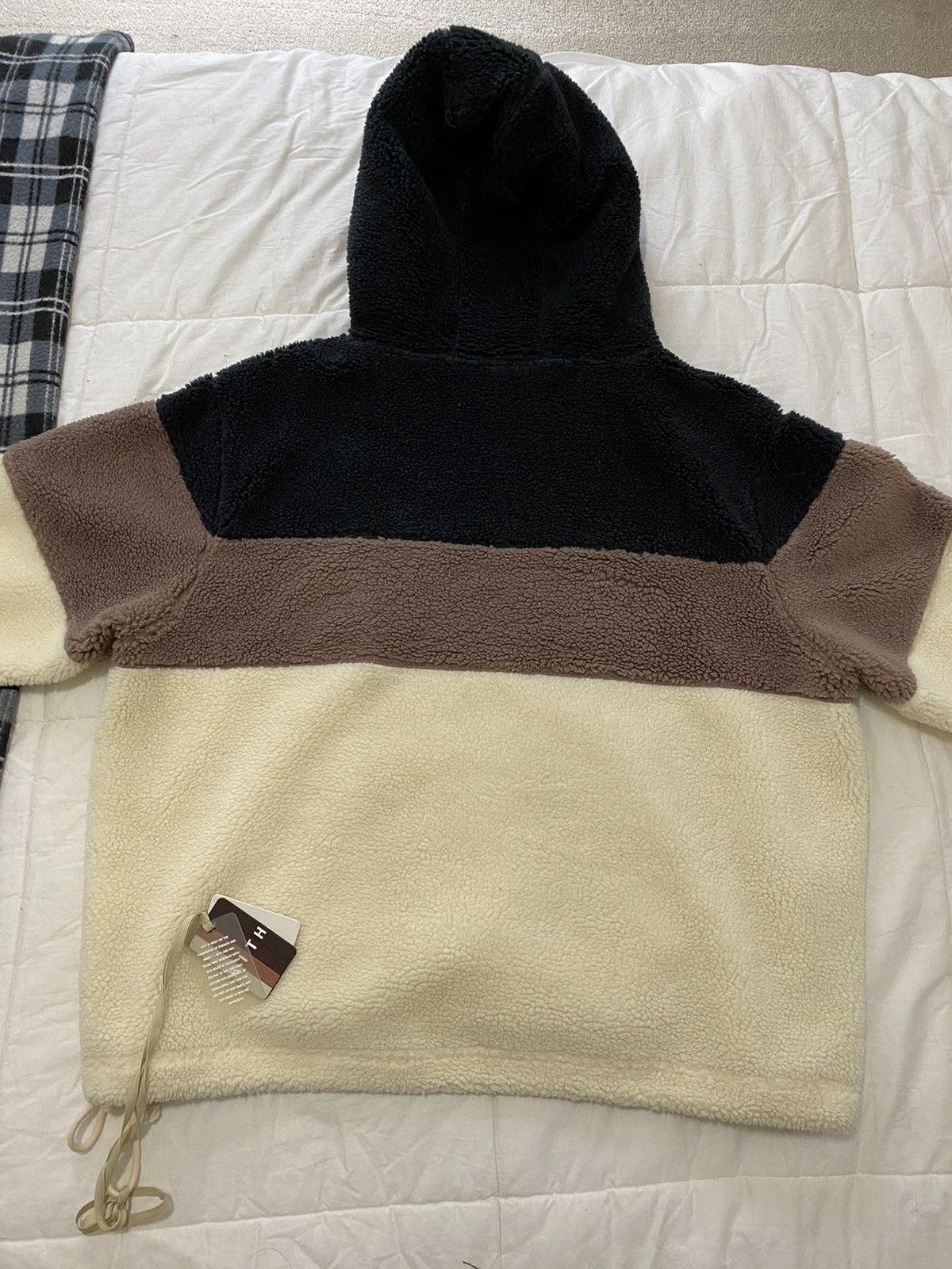 Kith Kith Sherpa Double Pocket Hoodie (Mauve) Size US XXL / EU 58 / 5 - 4 Thumbnail