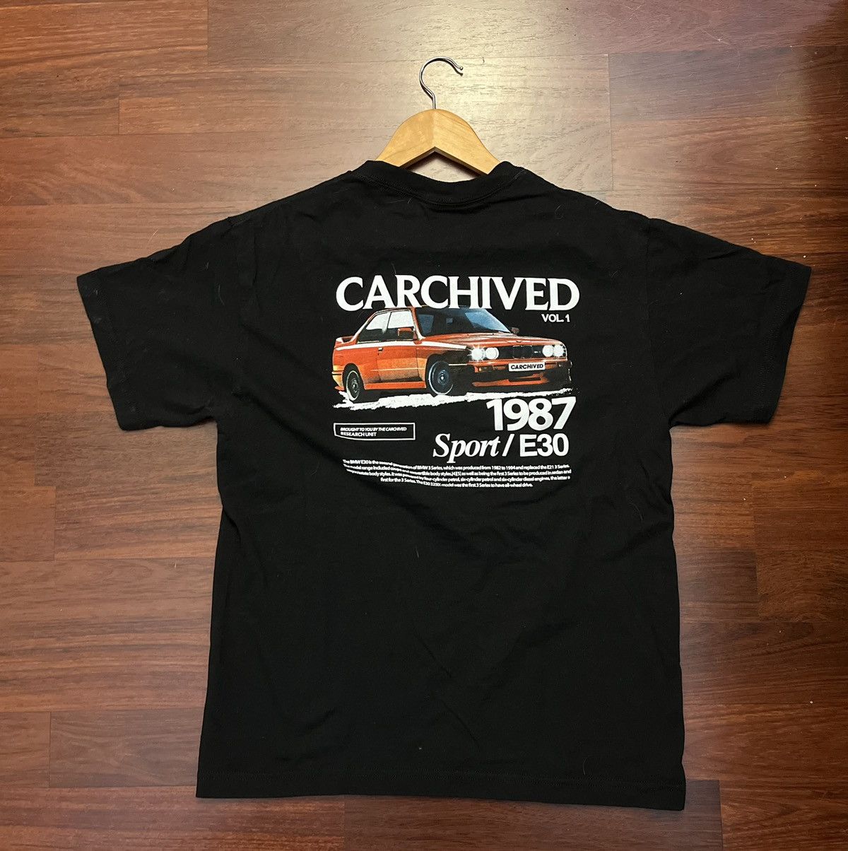 Carchived ‘BMW E30’ T-Shirt