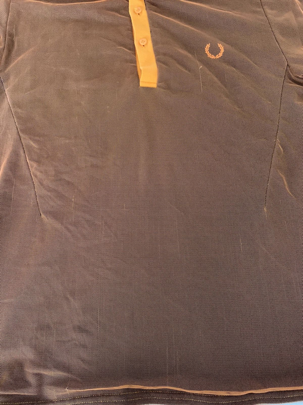 Fred Perry × Raf Simons Mesh Overlay Polo Shirt Size US L / EU 52-54 / 3 - 3 Thumbnail