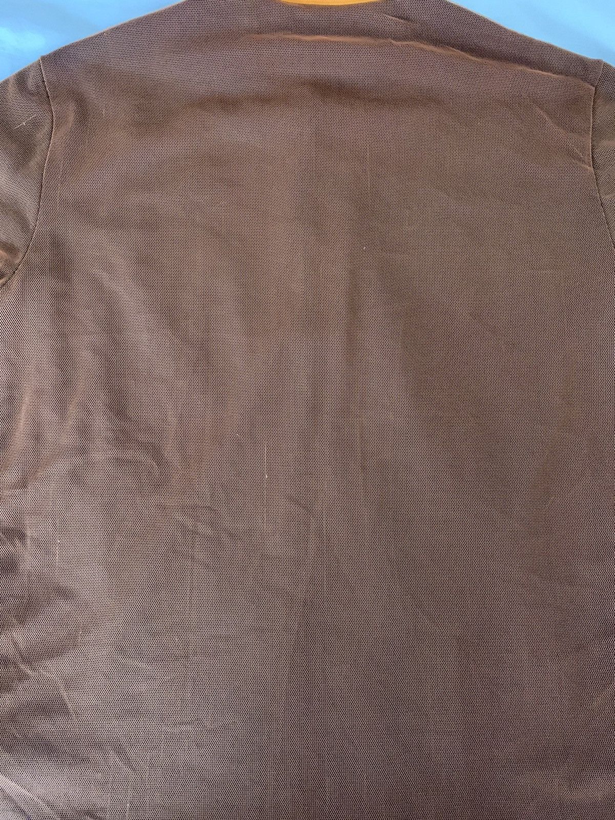 Fred Perry × Raf Simons Mesh Overlay Polo Shirt Size US L / EU 52-54 / 3 - 9 Thumbnail