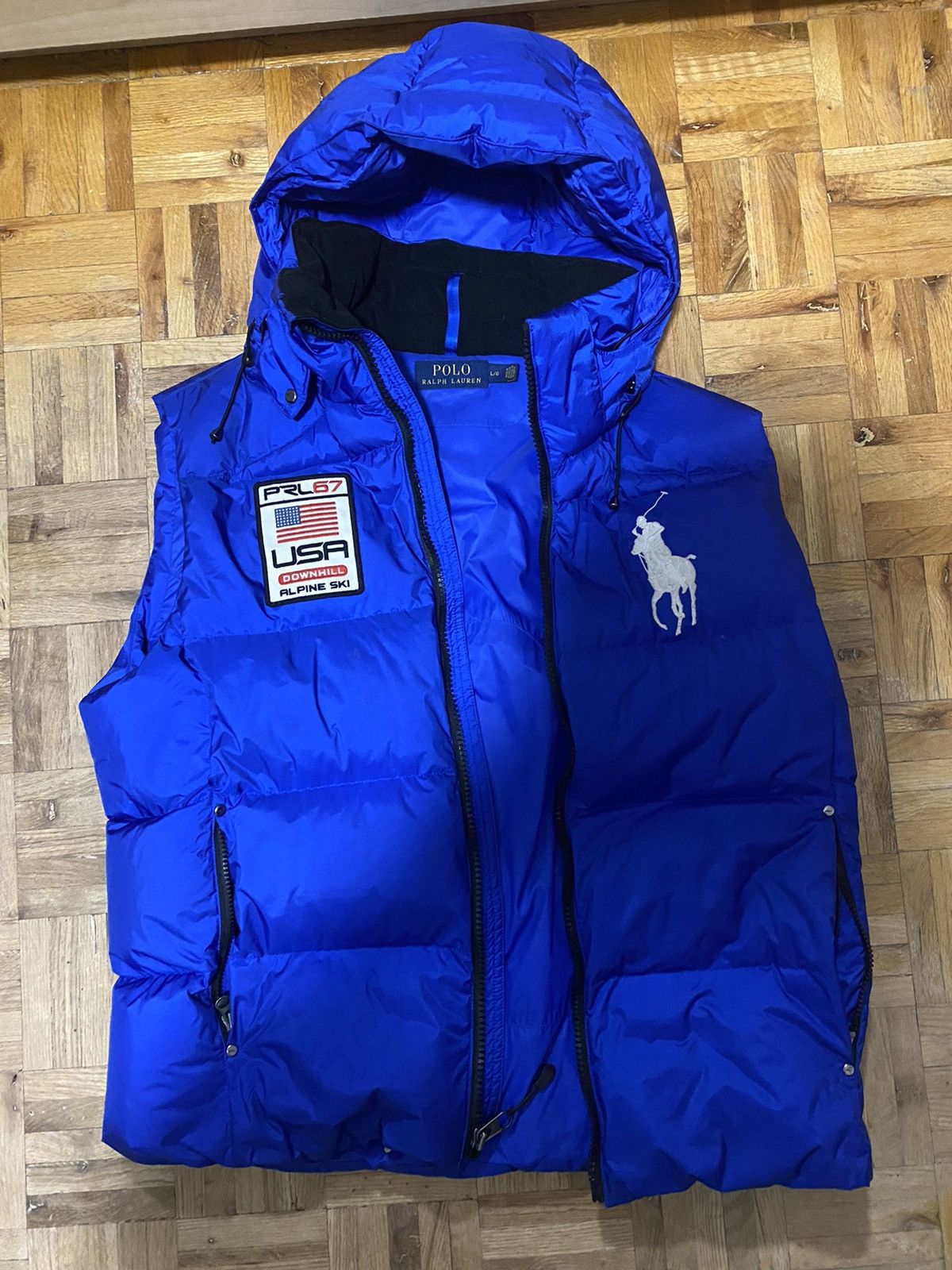 ジャケット・アウター Polo Ralph Lauren Big Pony Down Vest 楽天市場】POLO Ralph Lauren Men's Big Pony Down Vest US ポロ
