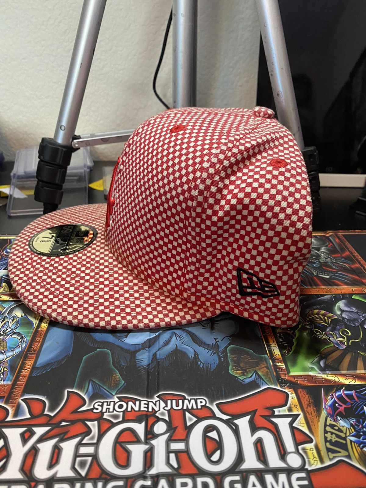 Supreme Vintage Supreme 2004 LA Checkered New Era Cap Size ONE SIZE - 2 Thumbnail