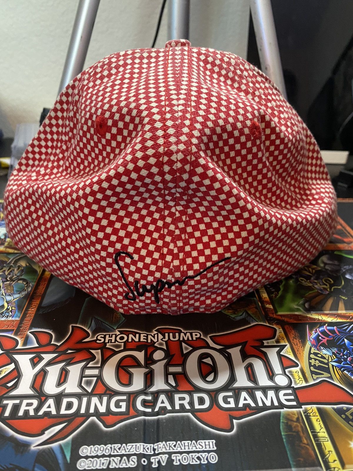 Supreme Vintage Supreme 2004 LA Checkered New Era Cap Size ONE SIZE - 3 Thumbnail