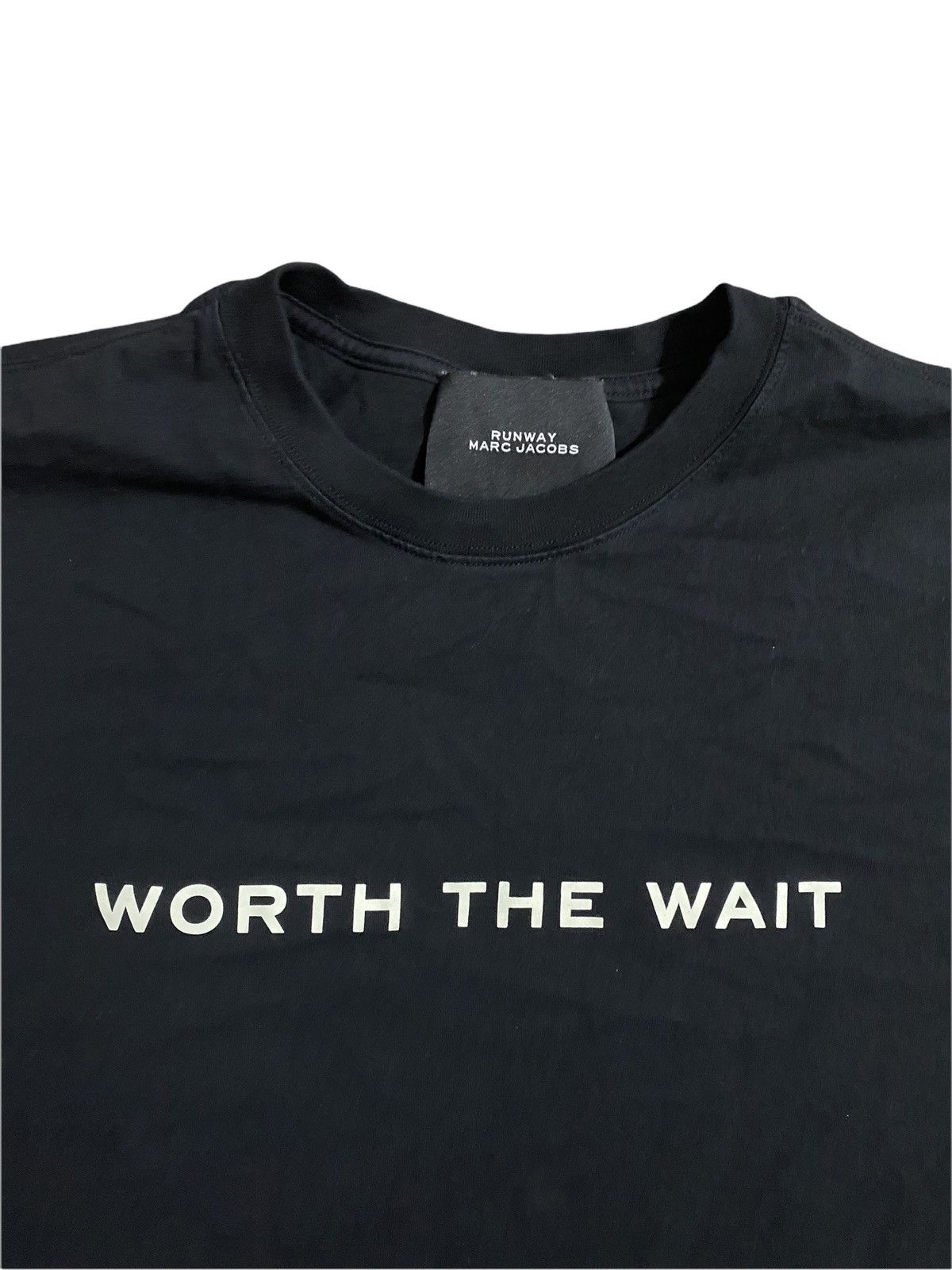 Marc Jacobs Marc Jacobs Men Runway Marc Jacobs T-Shirt Size Medium Black Size US M / EU 48-50 / 2 - 3 Thumbnail