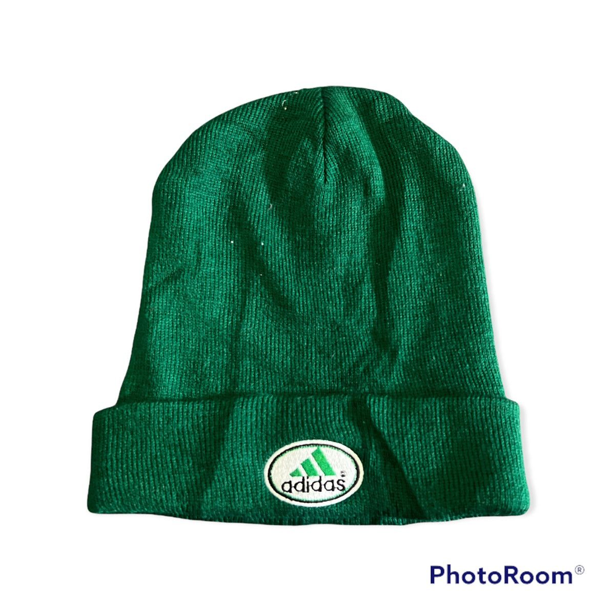Adidas × Vintage Rare vintage emerald green adidas beanie hat Size ONE SIZE - 3 Thumbnail