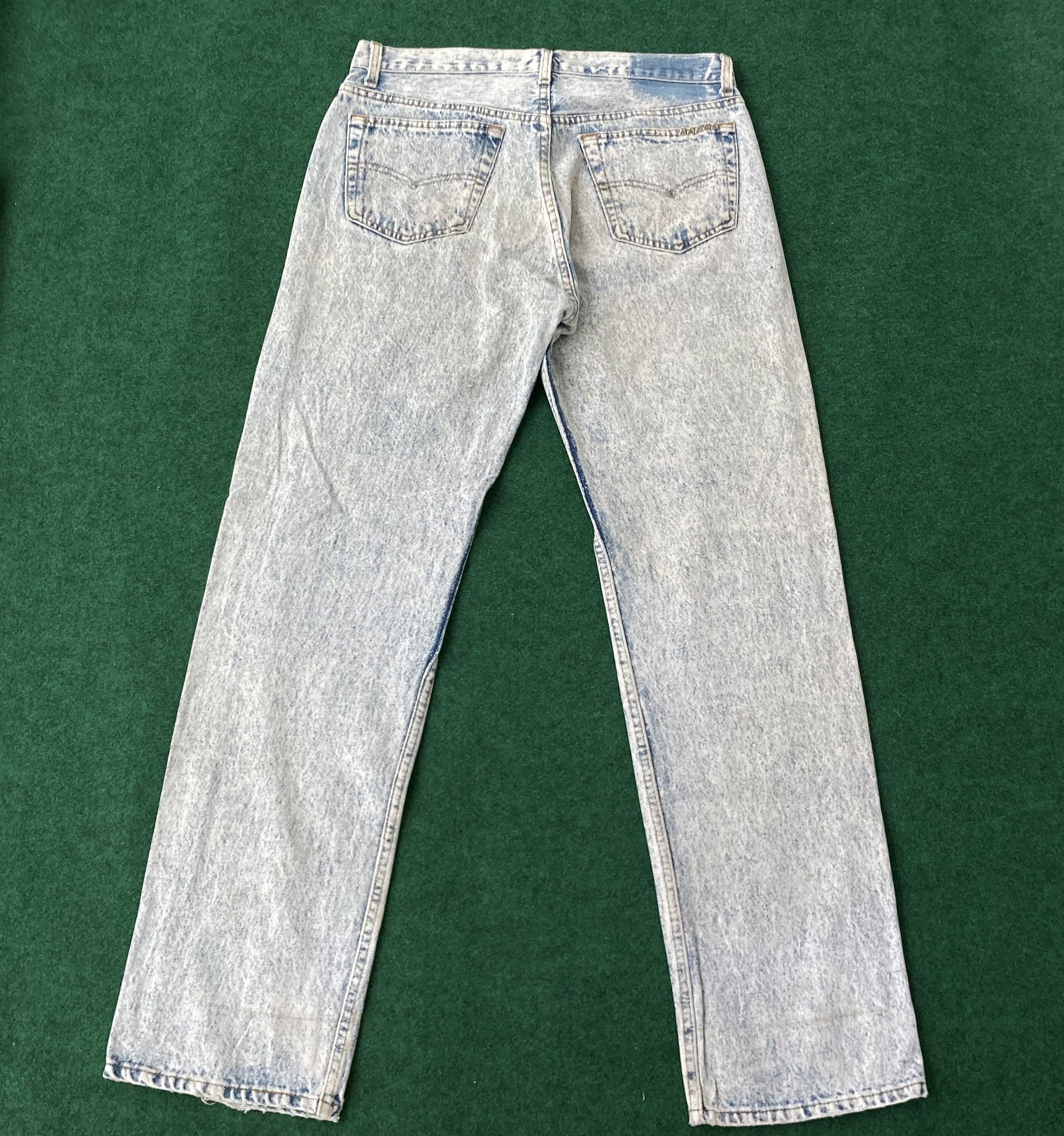 Levi's × Vintage Vtg Levis 501 Acid Wash Denim Button Pant Denim 80s Jeans Size US 32 / EU 48 - 7 Thumbnail